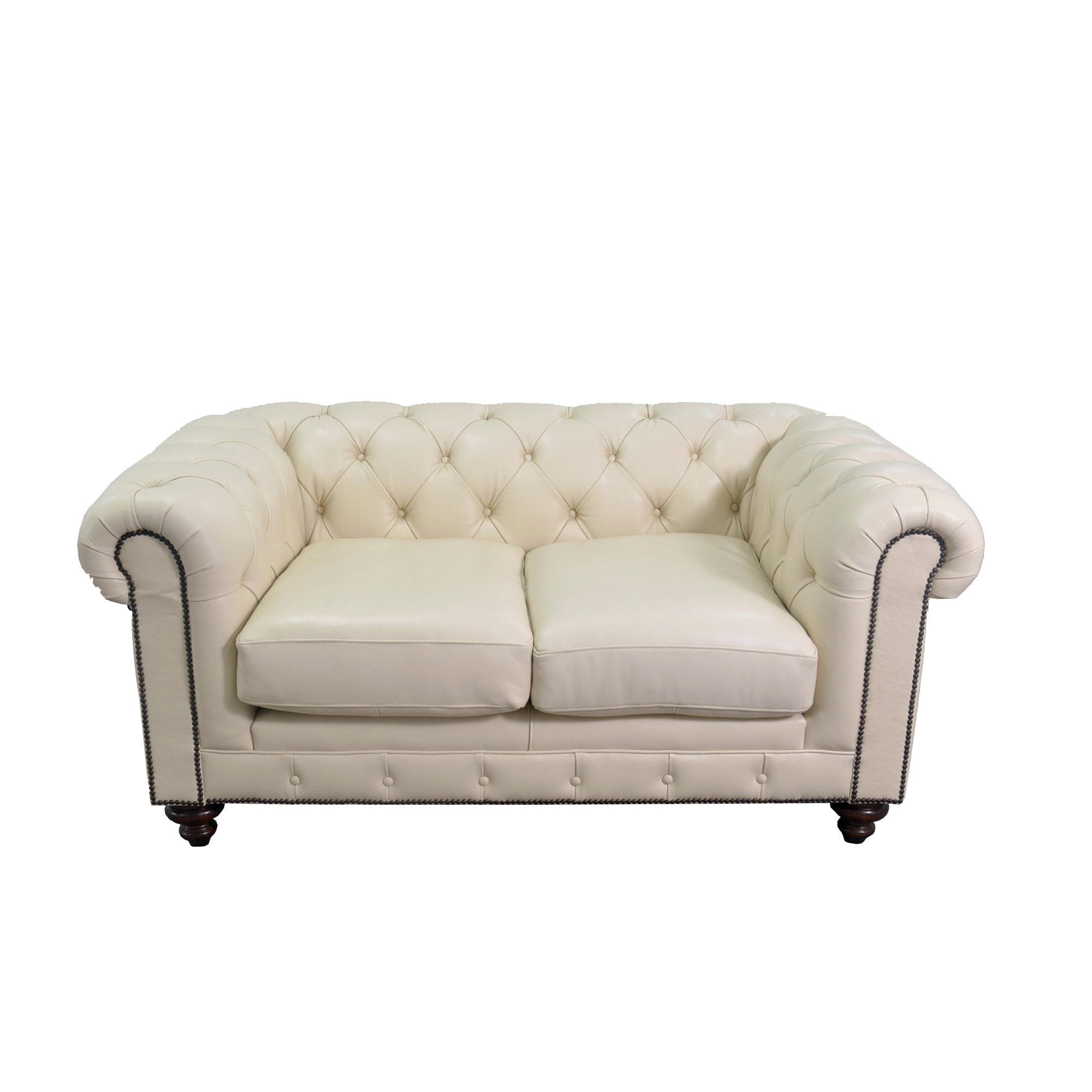 Tufted Leather Chesterfield Sofa Instasofa
