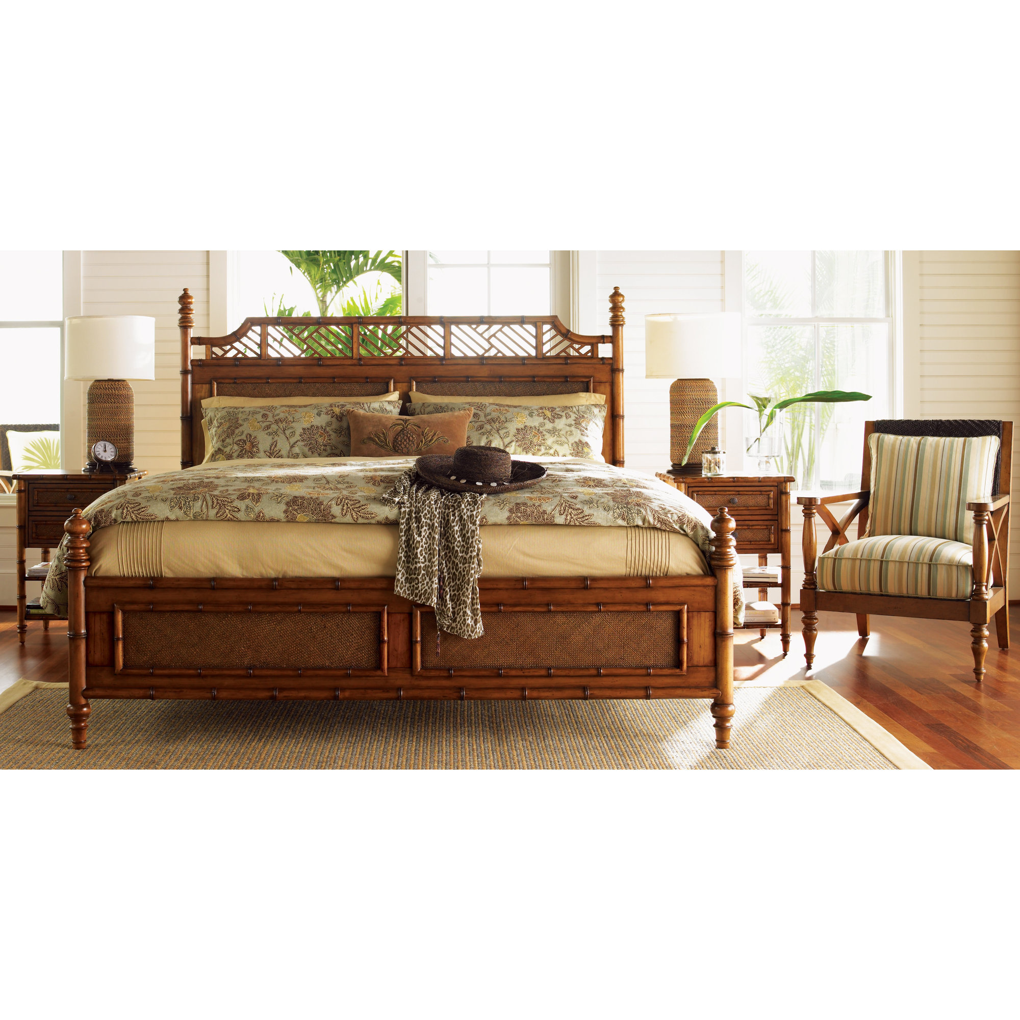 Tommy Bahama Home Island Estate Panel Customizable Bedroom Set