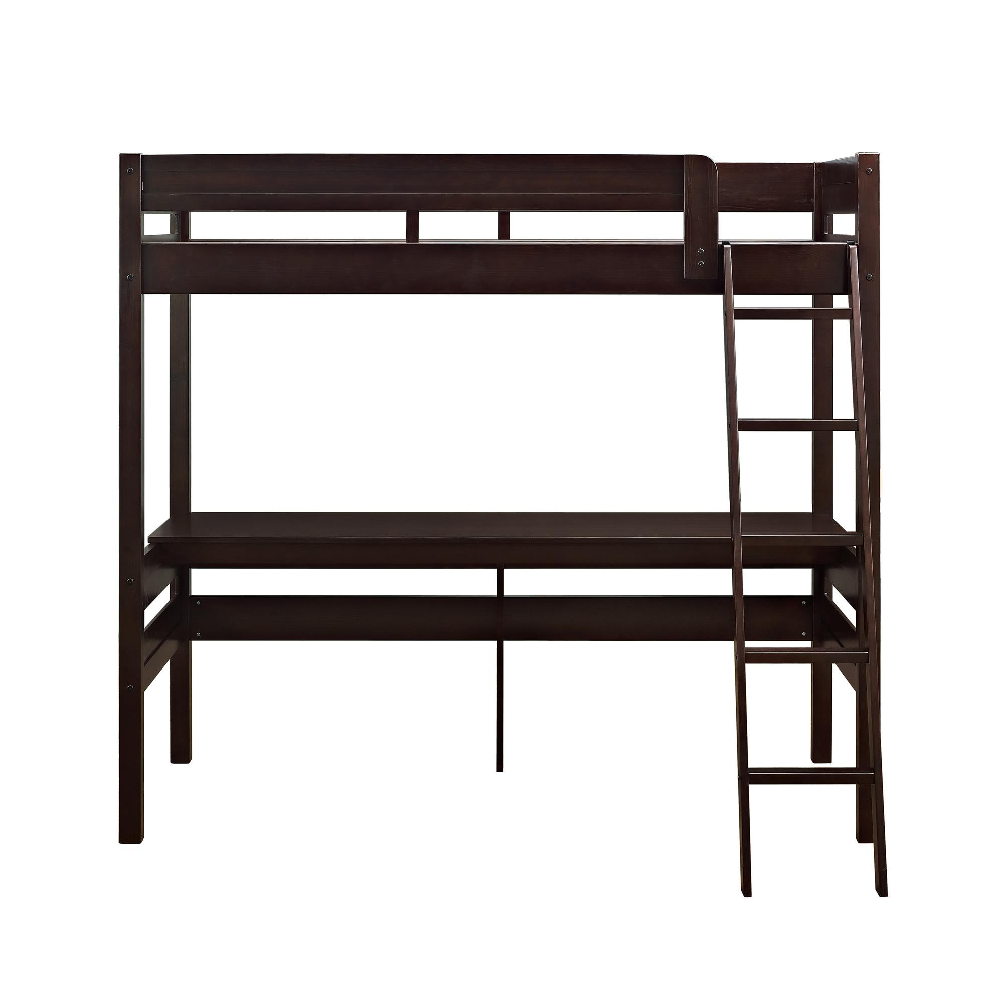 Alfred Twin Loft Bed with Desk & Reviews Joss & Main