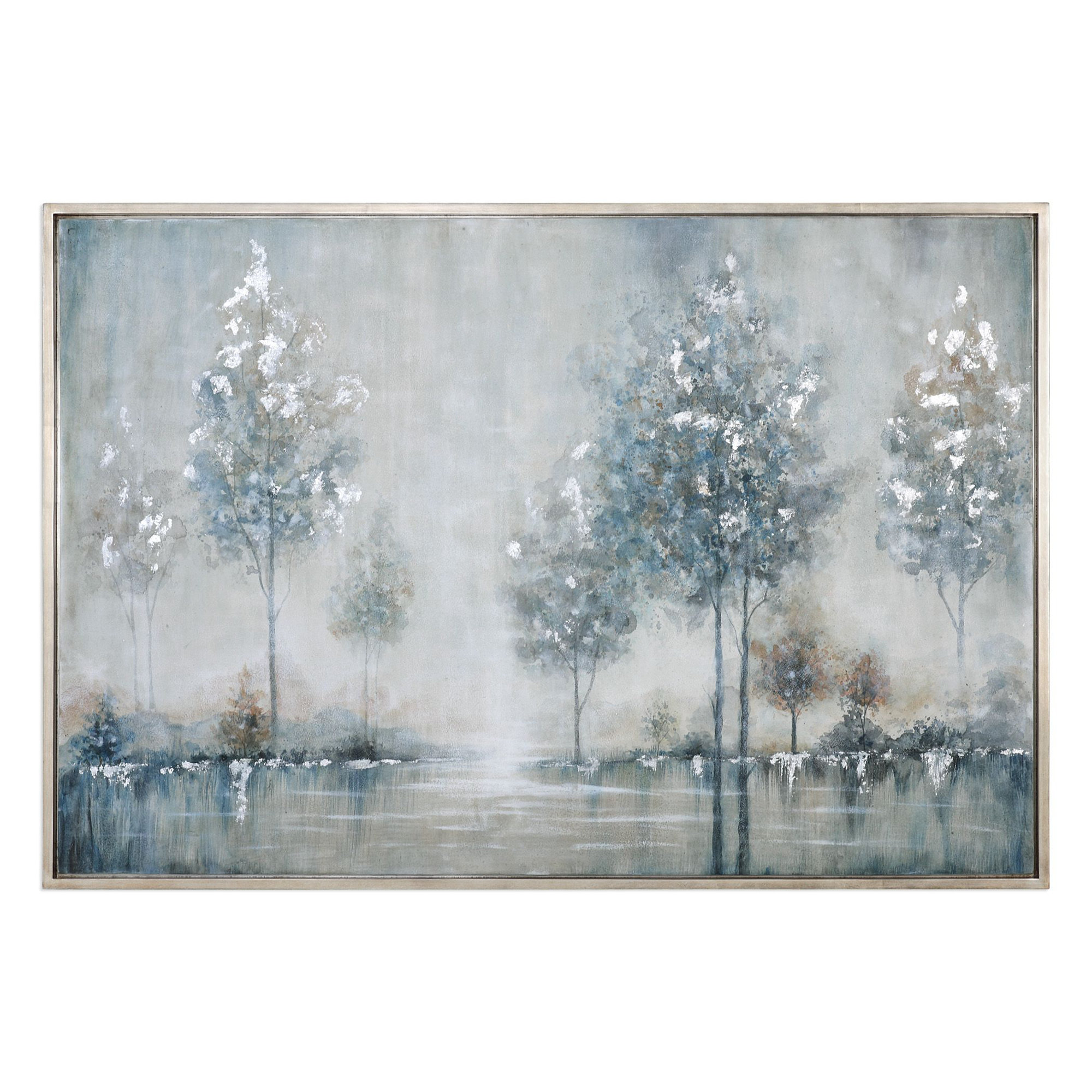 Walk in the Meadow Landscape Framed Painting Birch Lane