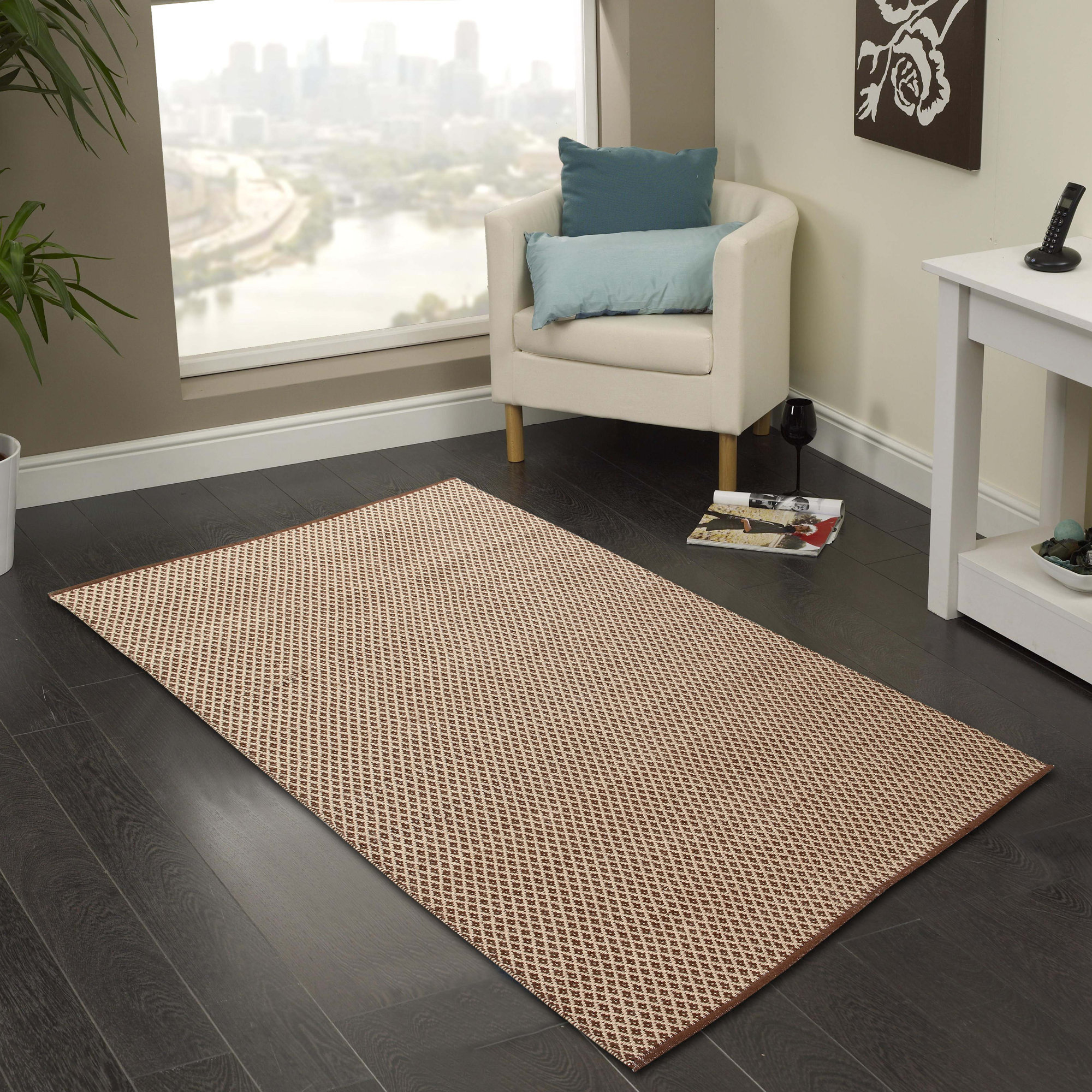 Cozy Home and Bath HandWoven Area Rug & Reviews Wayfair