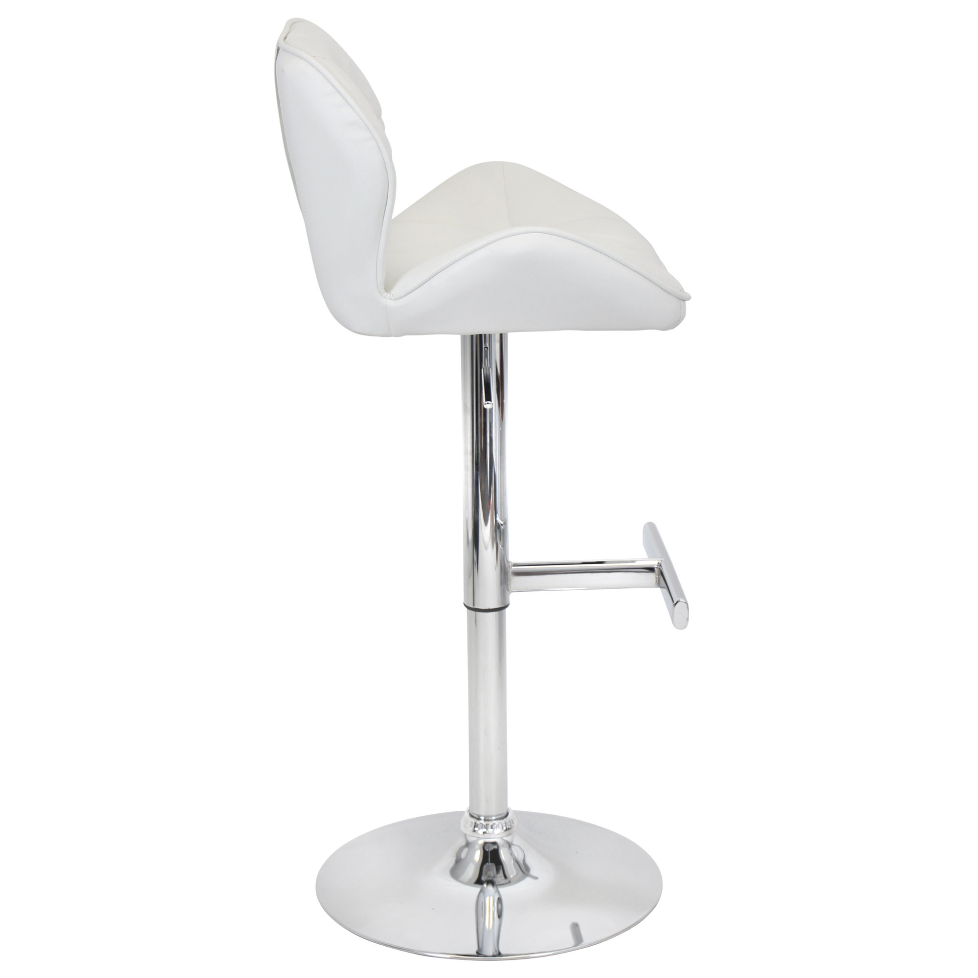 Adjustable Height Swivel Bar Stool & Reviews AllModern