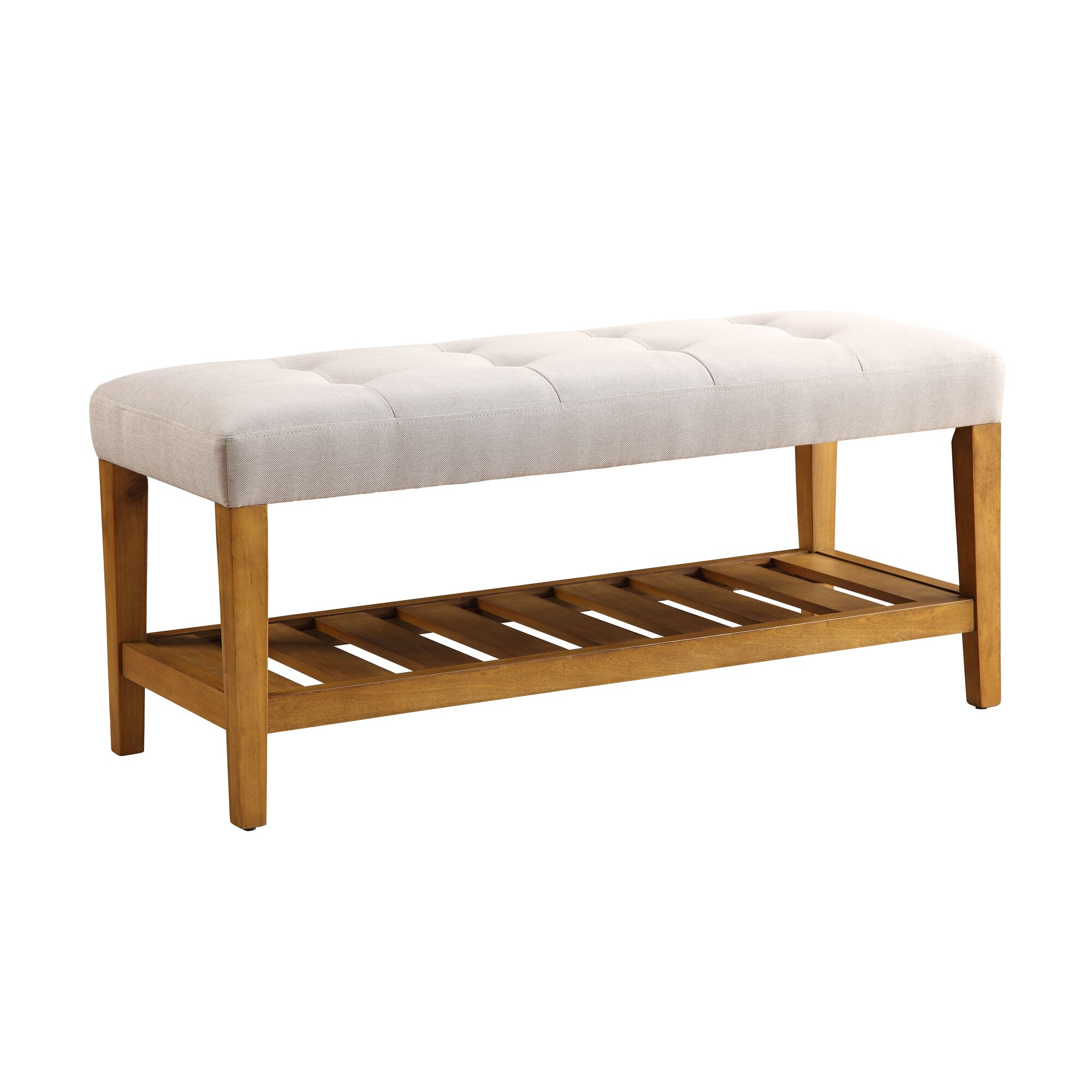 Charla Wood Storage Entryway Bench & Reviews