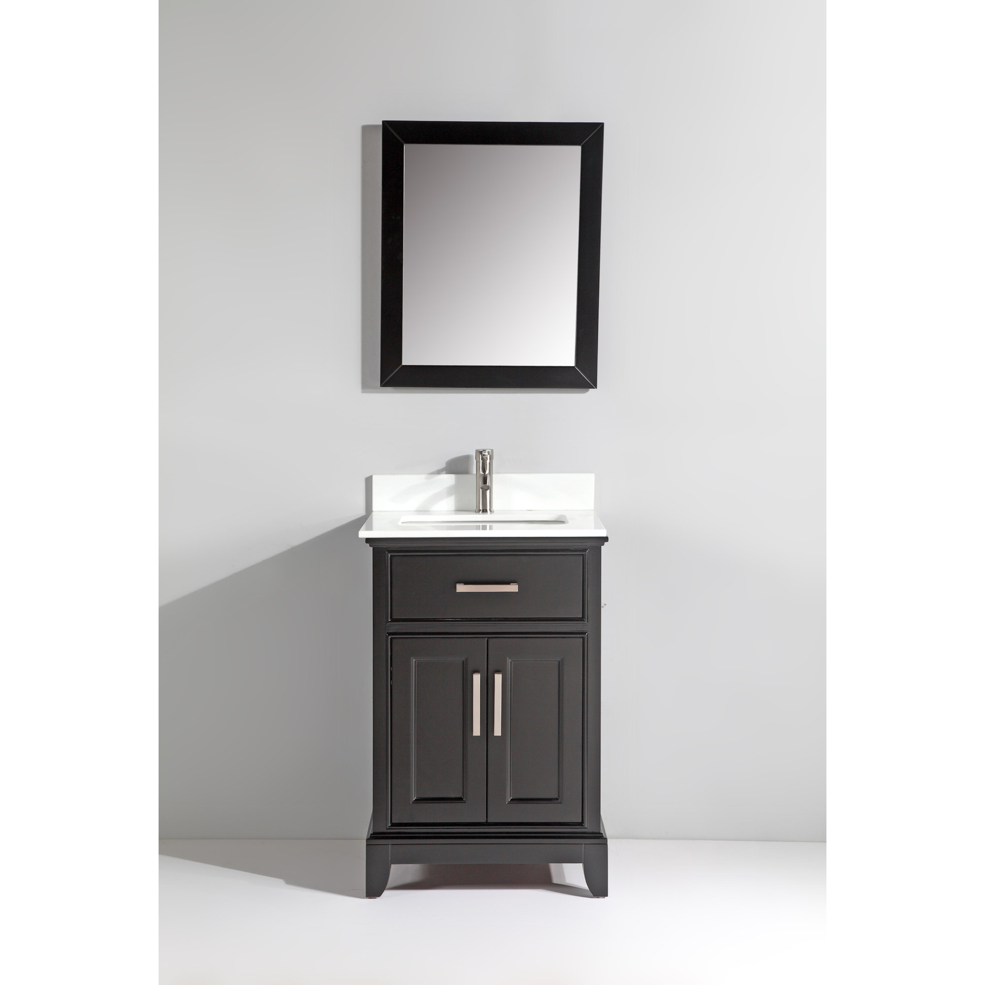 Vanity Art 24" Single Bathroom Vanity Set with Mirror & Reviews Wayfair