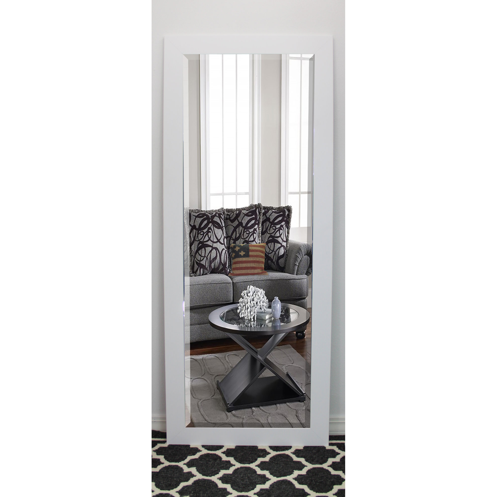 White Beveled Vanity Wall Mirror & Reviews Birch Lane