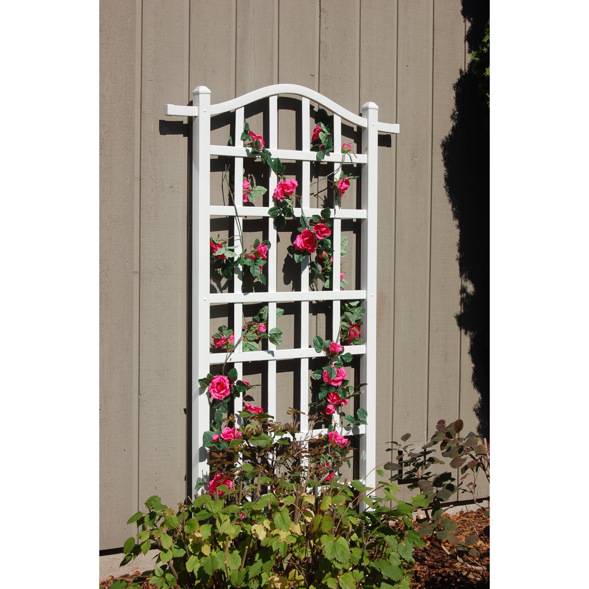 Dura-Trel Inc. Melrose Vinyl Lattice Panel Trellis & Reviews | Wayfair