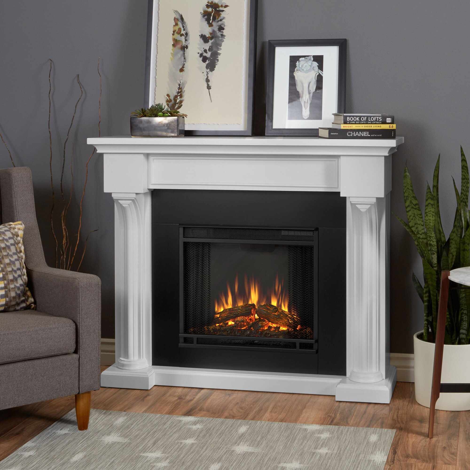 Real Flame Verona Electric Fireplace & Reviews | Wayfair.ca