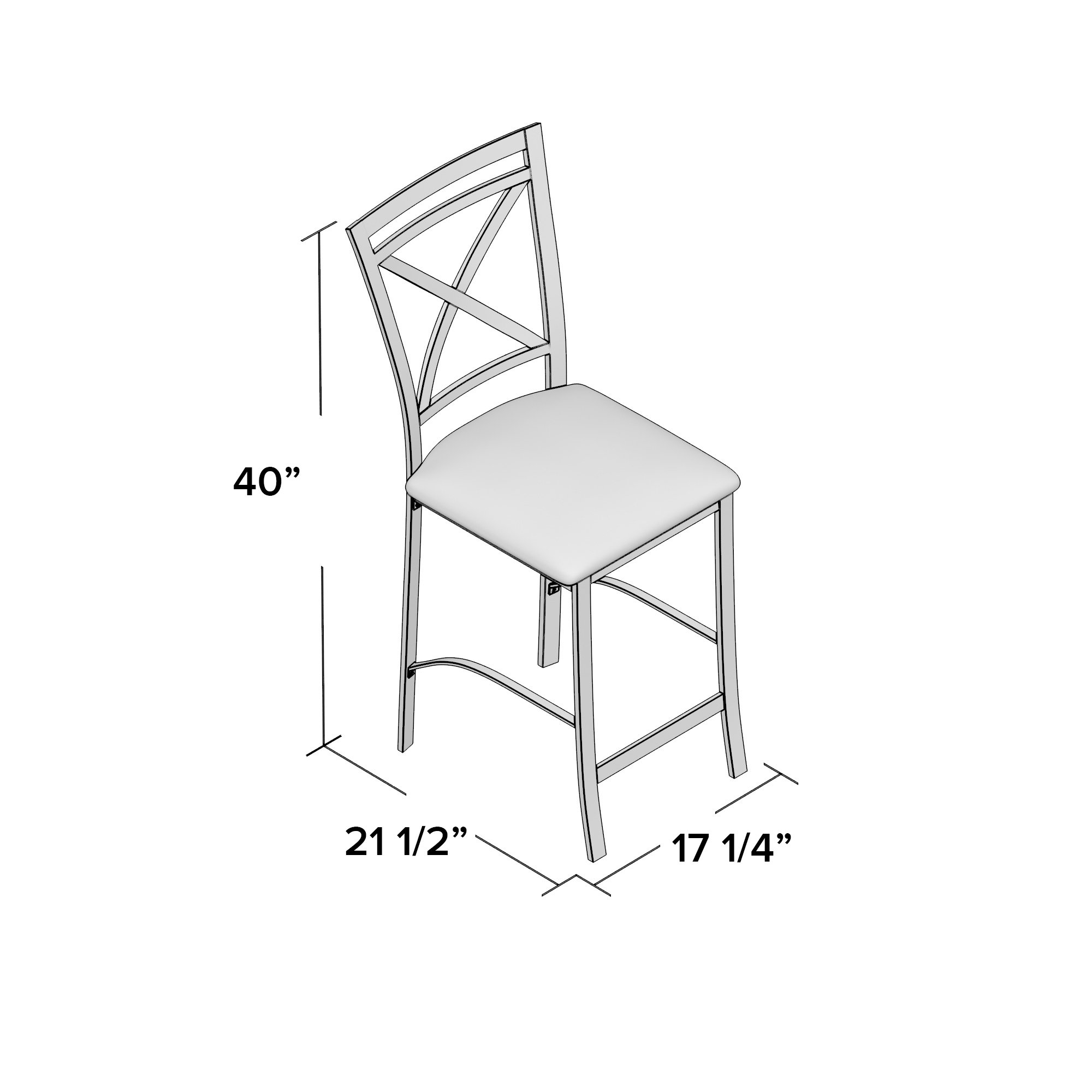 Latitude Run Lincoln 24" Bar Stool & Reviews Wayfair
