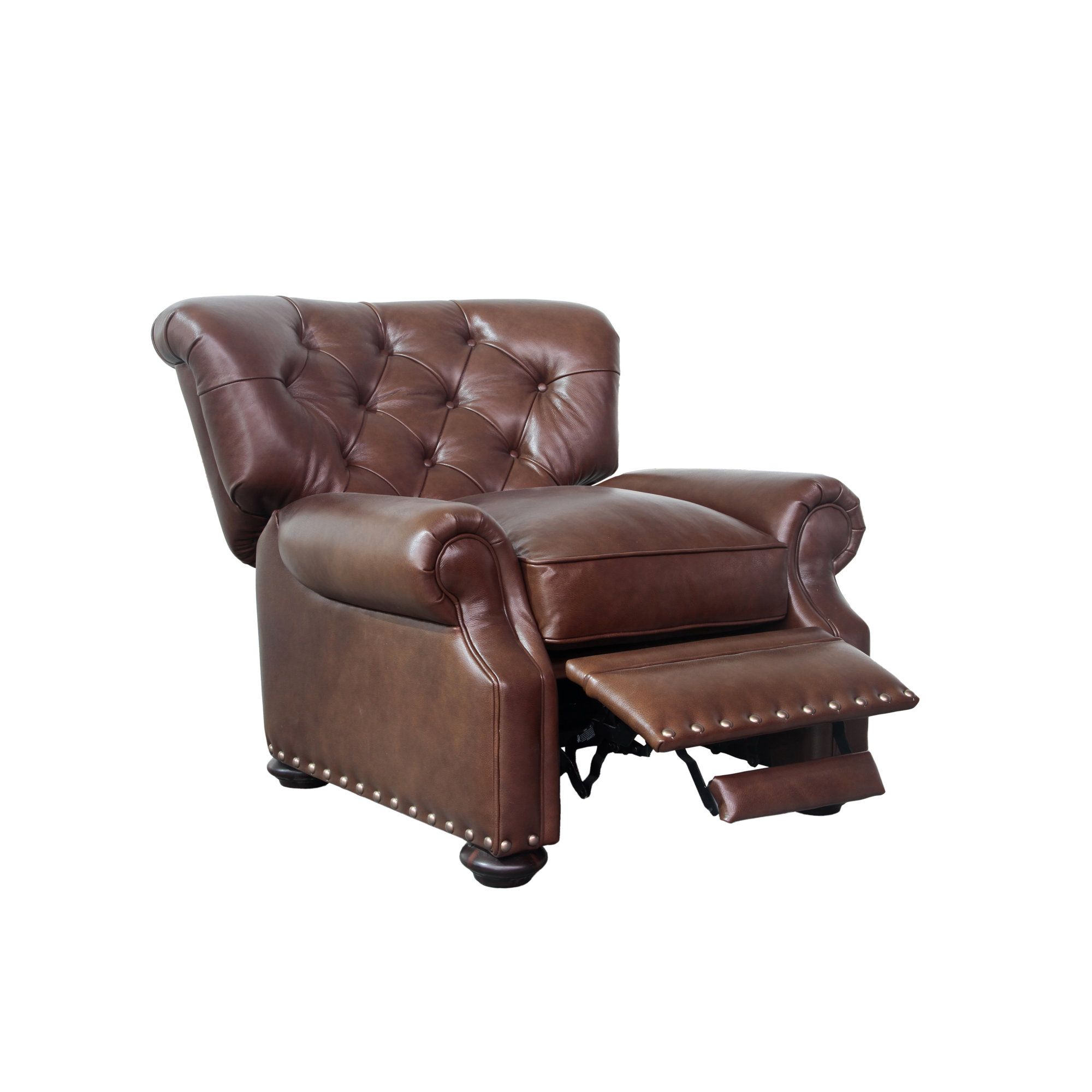 Barcalounger Sinclair Leather Recliner & Reviews Wayfair