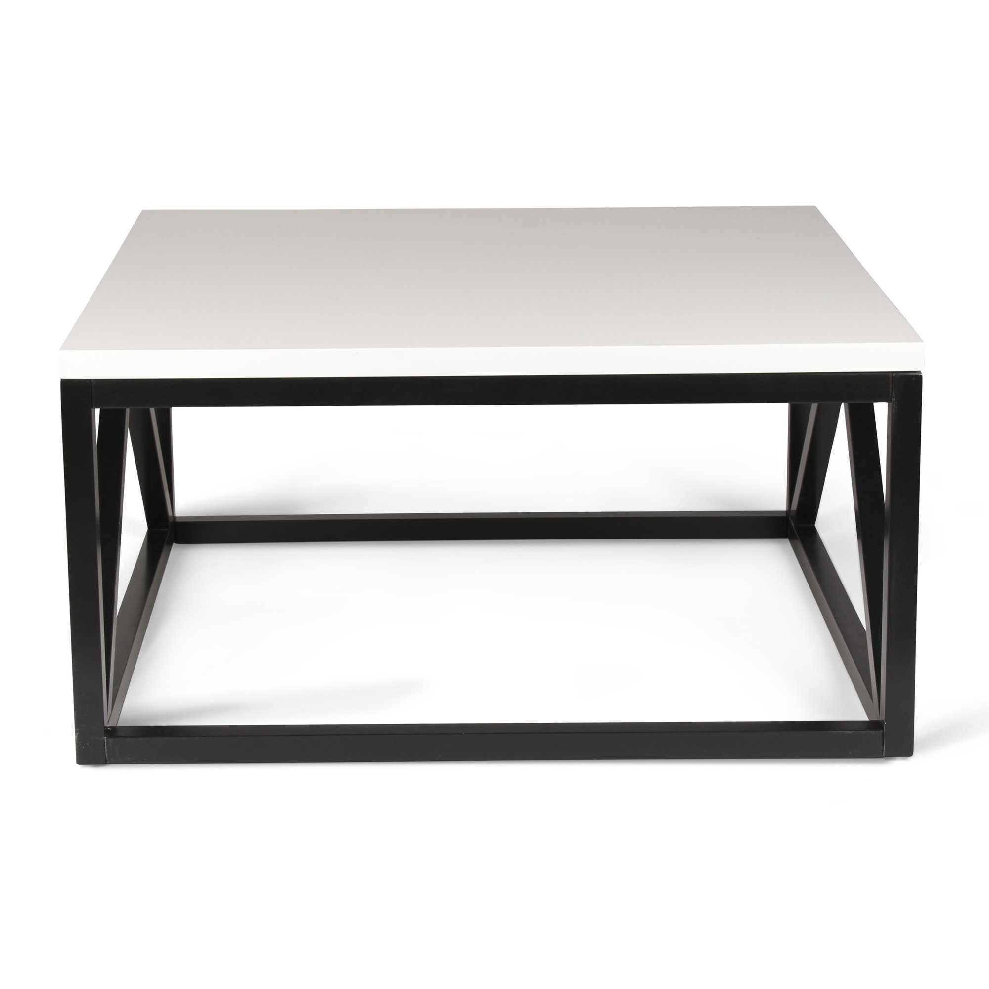 Kaya Two Toned Wood Square Coffee Table & Reviews AllModern