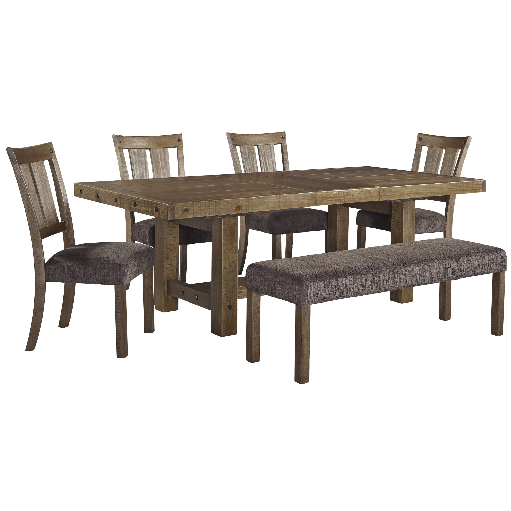 Loon Peak Etolin Upholstered Dining Bench & Reviews | Wayfair