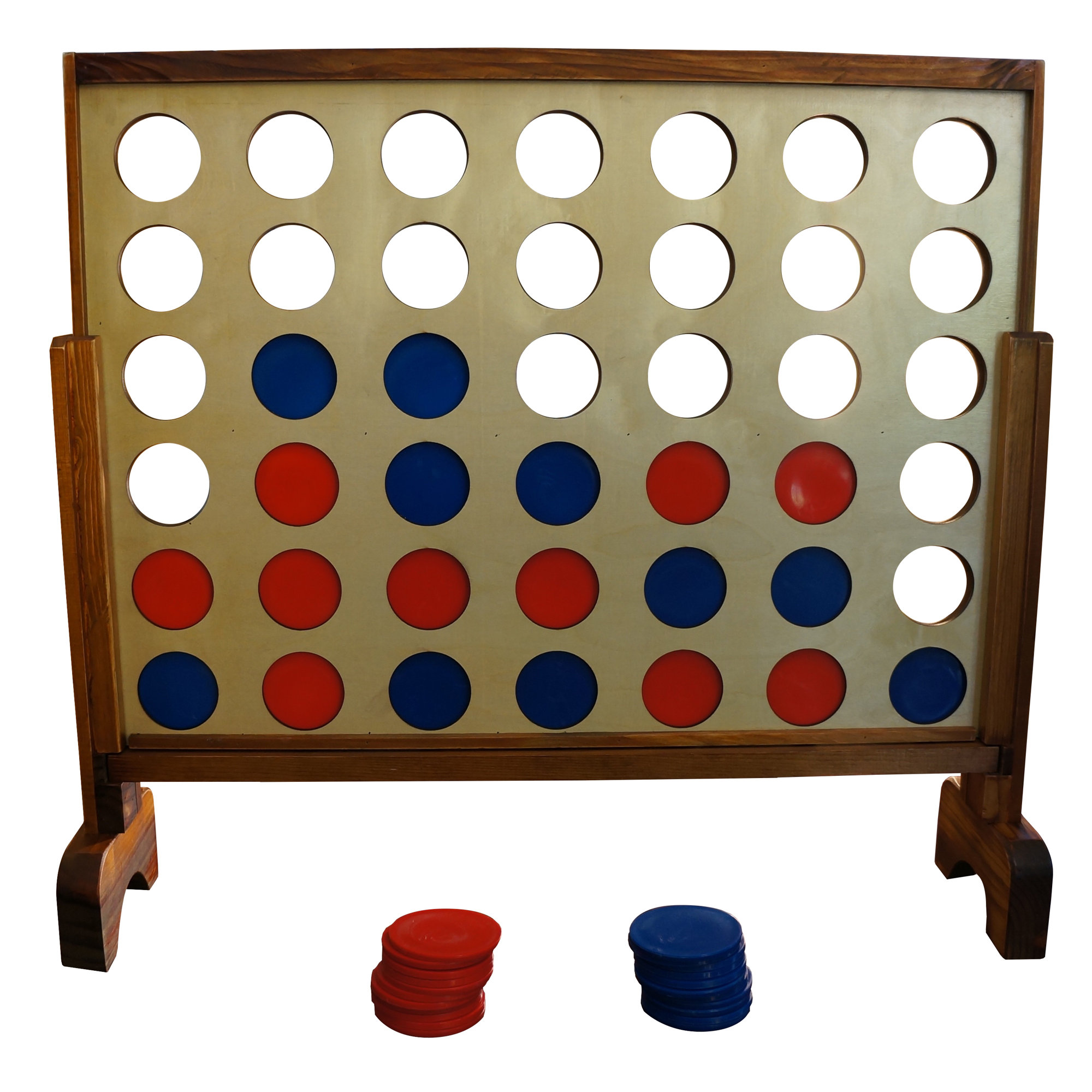 YardGamesUS 4 Connect in a Row Giant Board Games & Reviews Wayfair