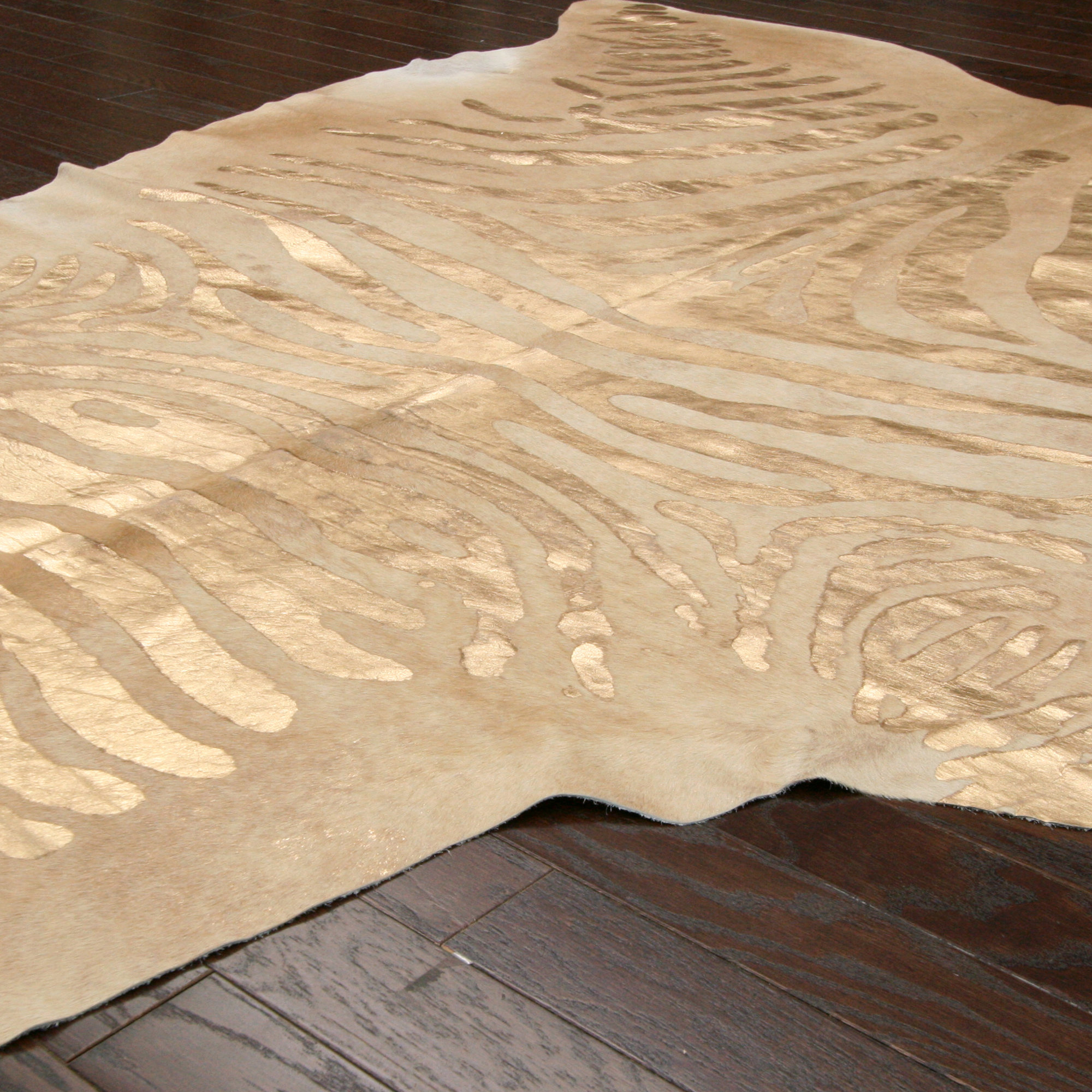 nuLOOM Natura Zebra Cowhide Natural/Brown Area Rug & Reviews Wayfair