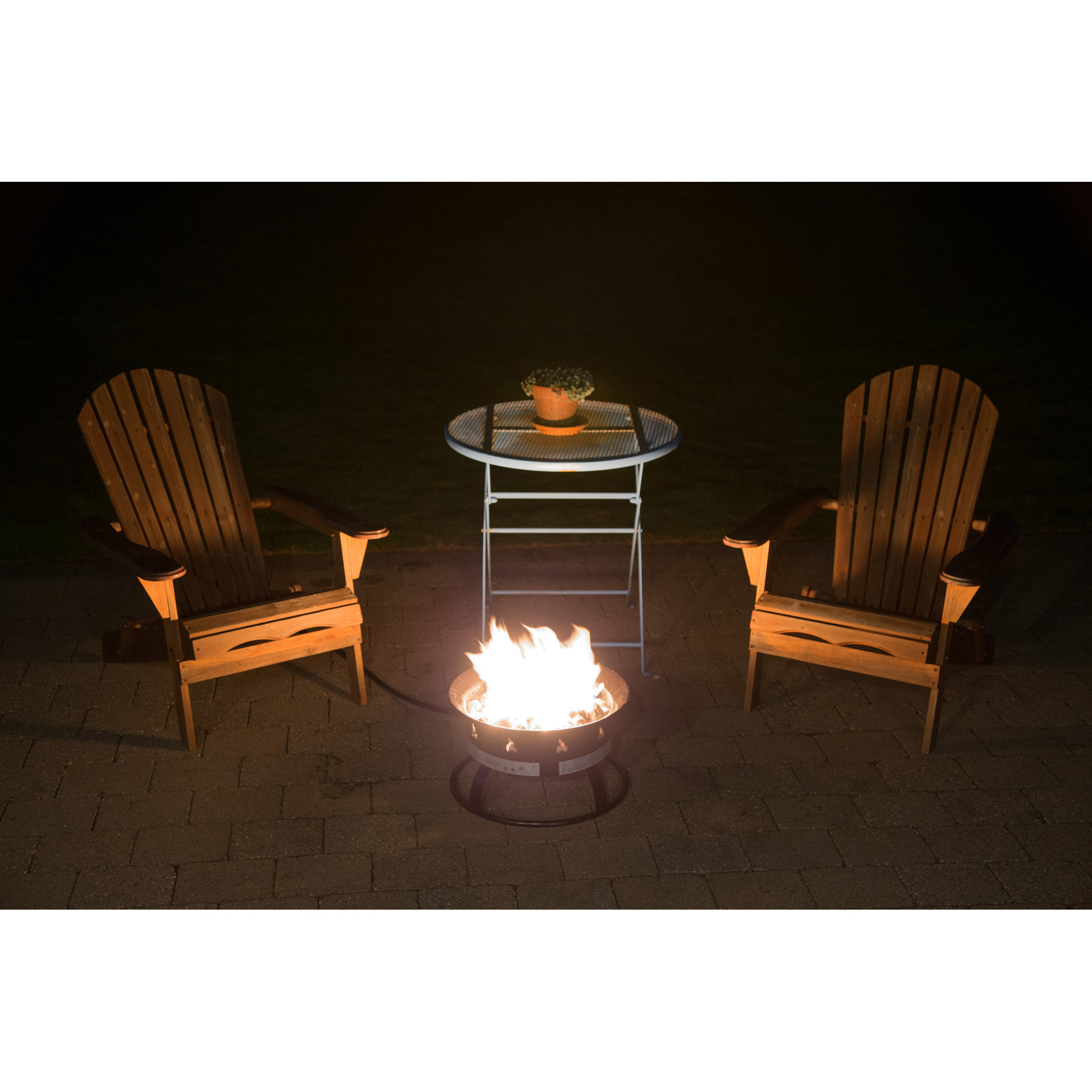 Heininger Heininger Portable Propane Outdoor Fire Pit ...
