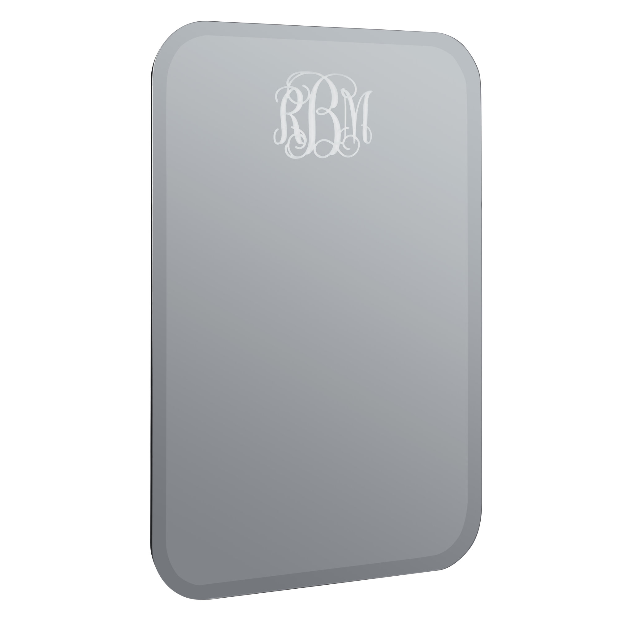 Rectangle Glass and MDF Wall Mirror Birch Lane