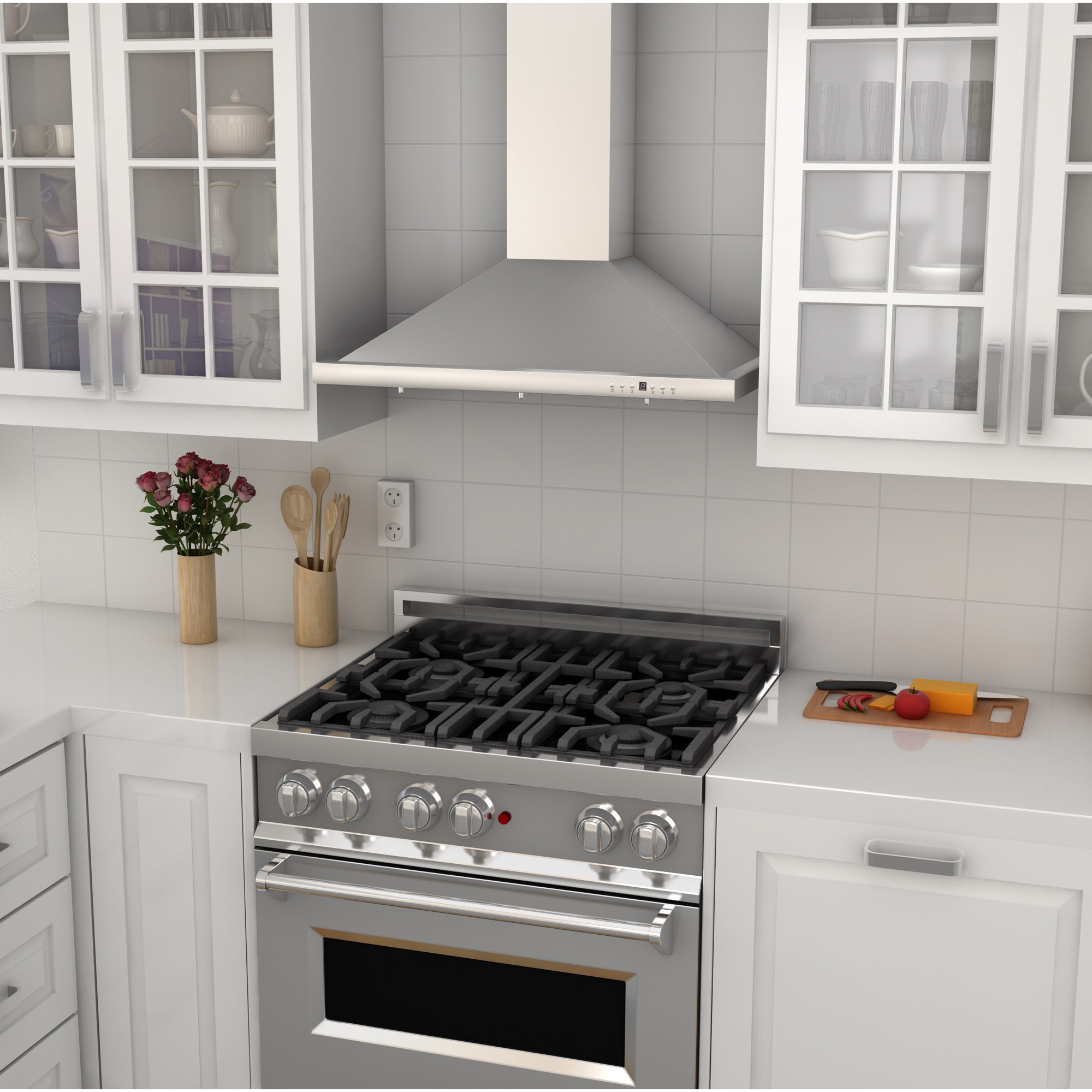 ZLINE 48" 760 CFM Convertible Wall Mount Range Hood & Reviews Wayfair