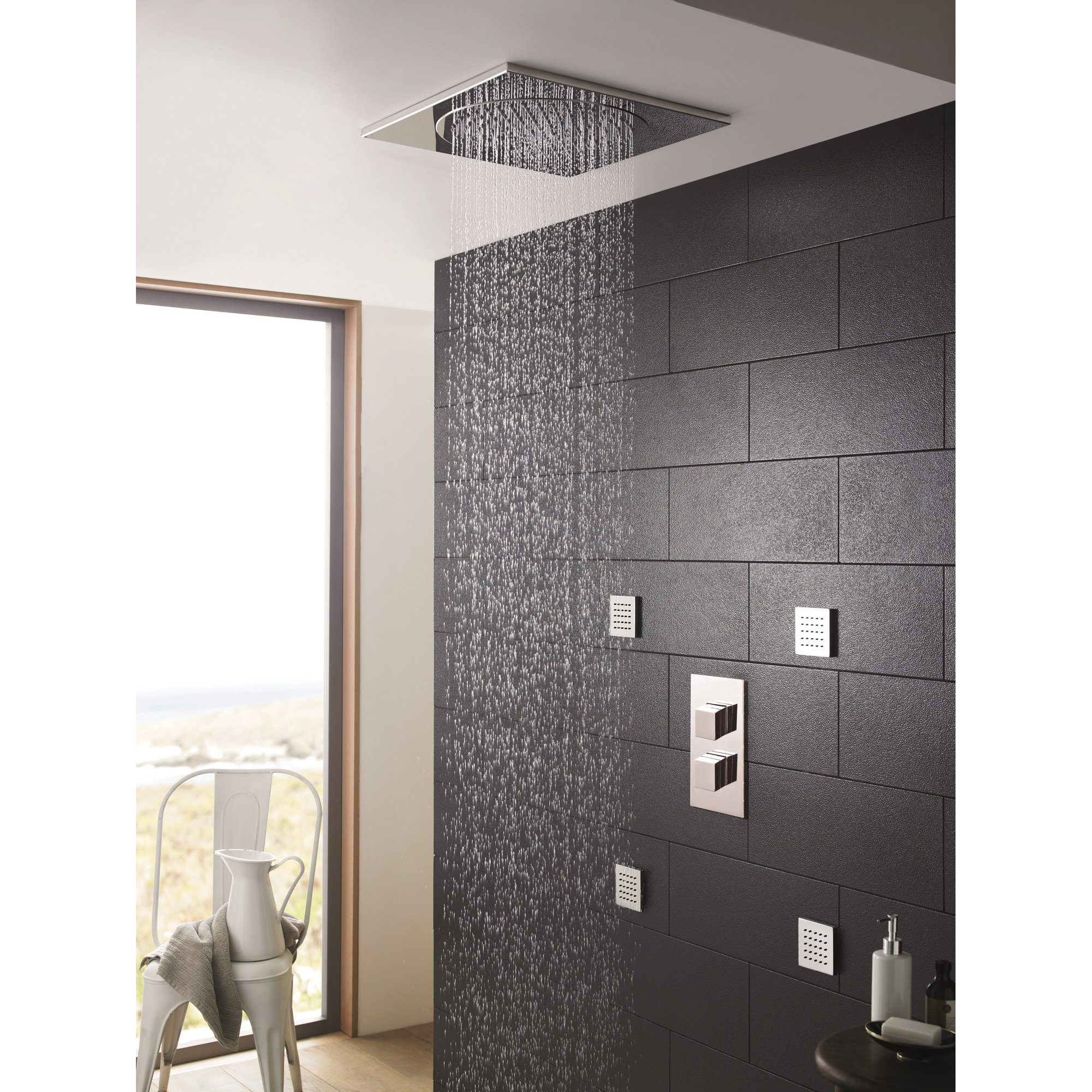 Hudson Reed 27cm Square Fixed Shower Head & Reviews Wayfair.co.uk