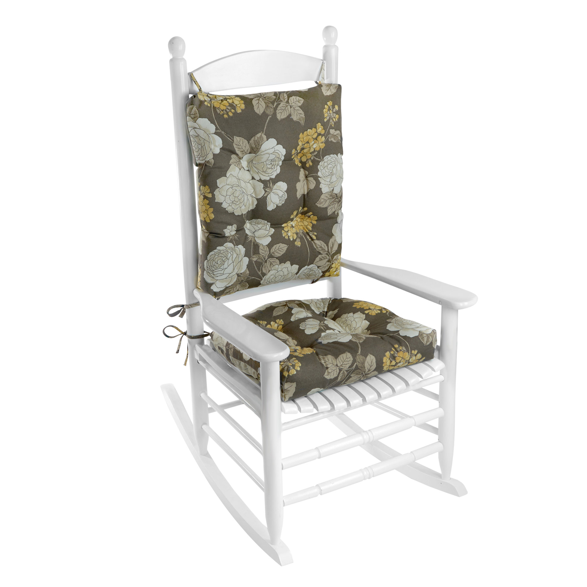 Klear Vu Outdoor 2 Piece Porch Rocking Chair Cushion Set ...