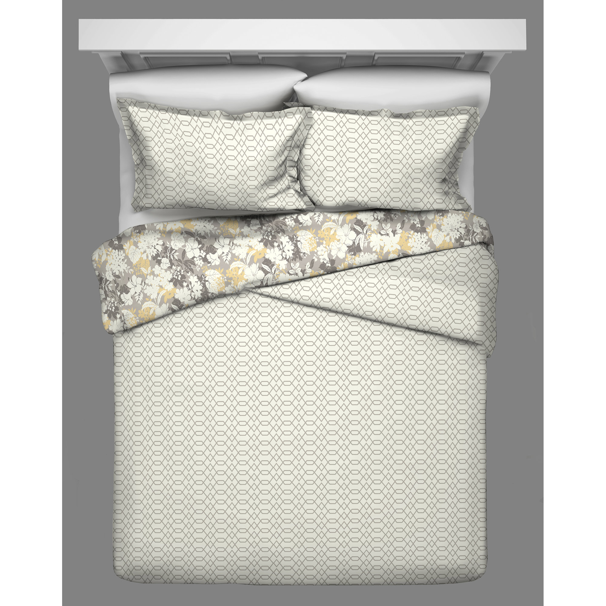 Alcott Hill Corby 3 Piece Reversible Comforter Set & Reviews Wayfair.ca