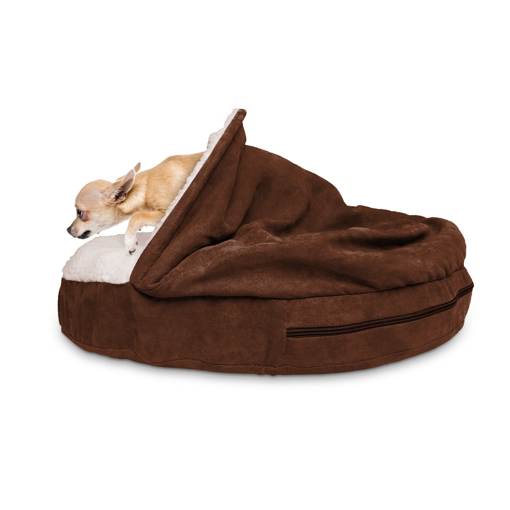 FurHaven Snuggery Hooded Dog Bed & Reviews Wayfair