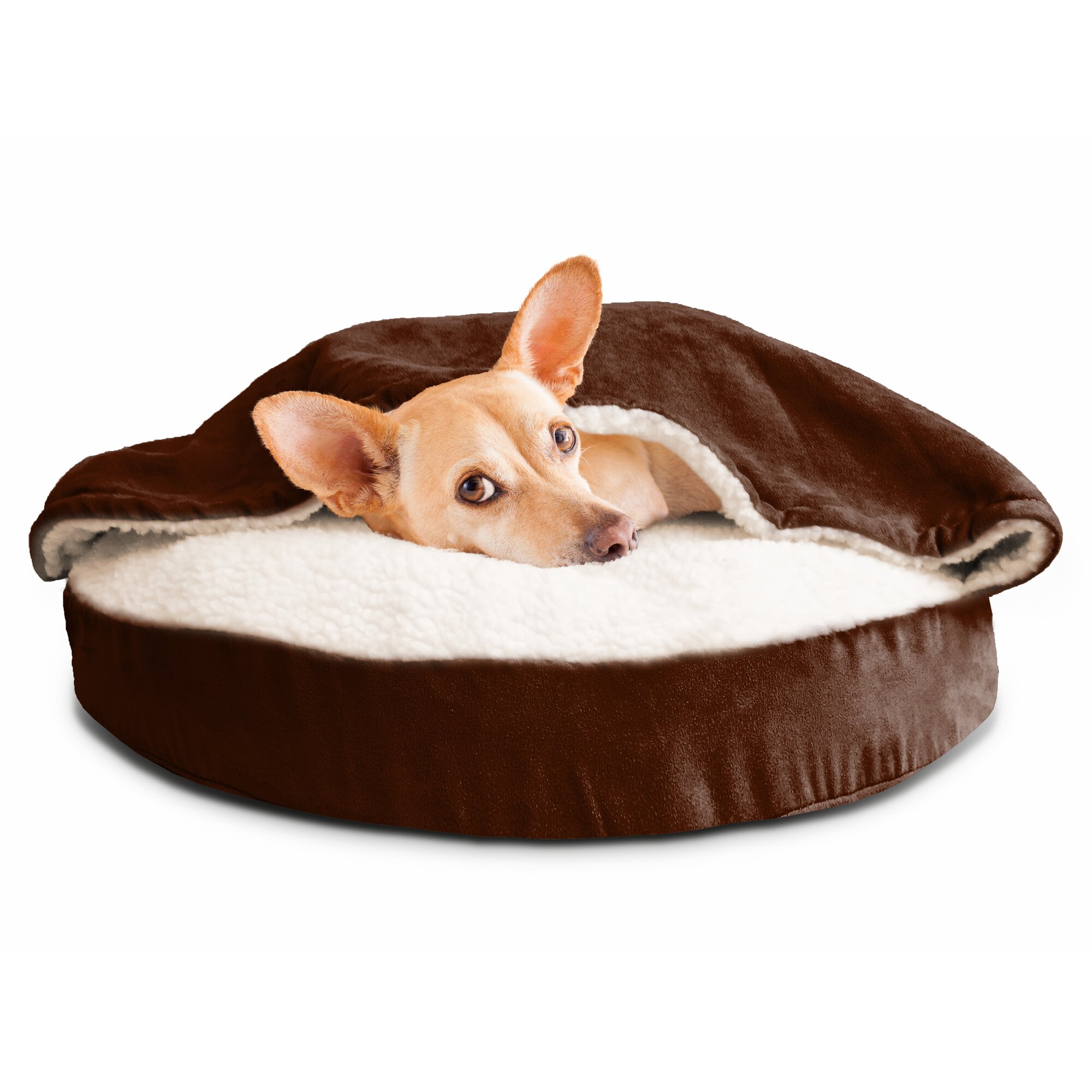 FurHaven Snuggery Hooded Dog Bed & Reviews | Wayfair