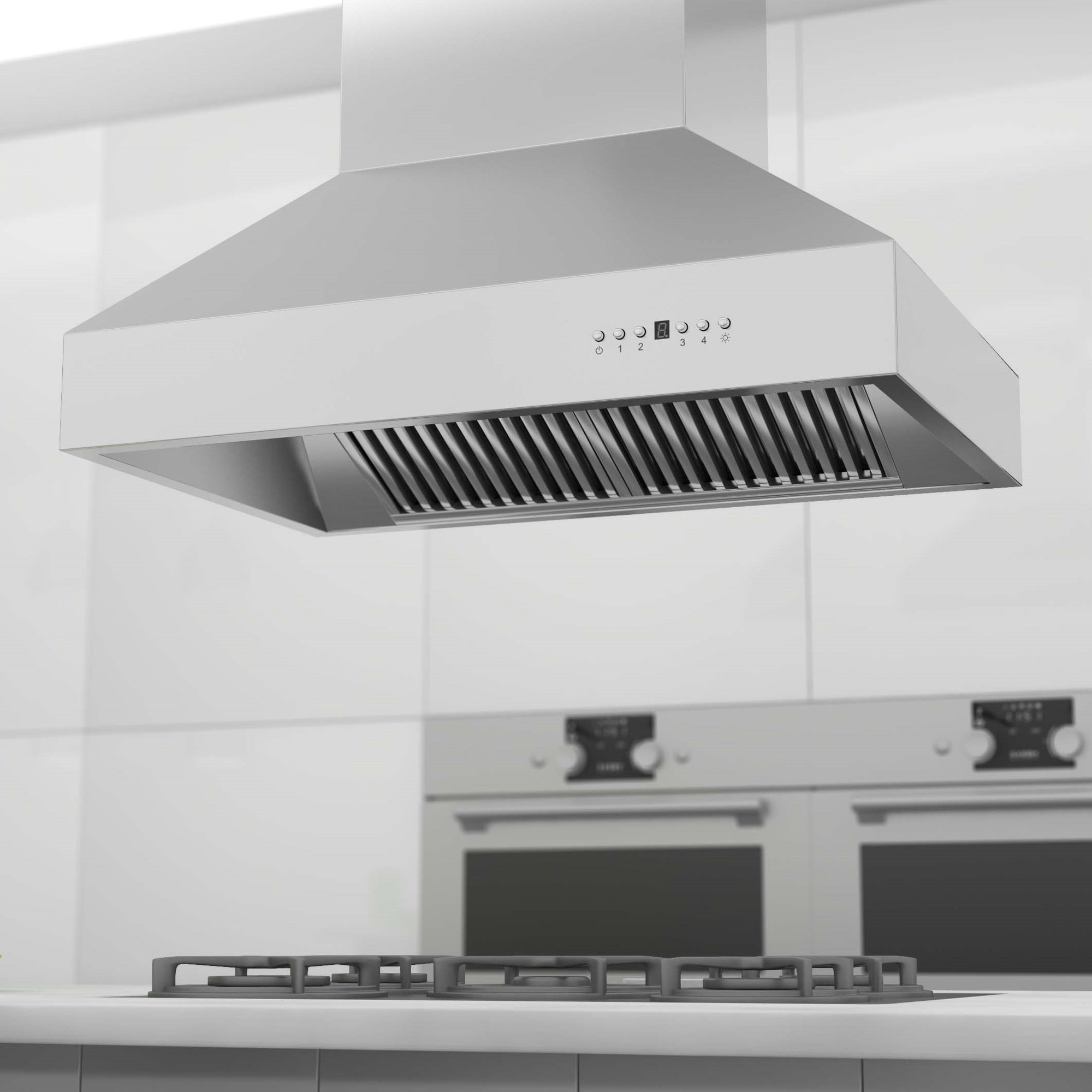 ZLINE 42" 1200 CFM Island Range Hood Wayfair