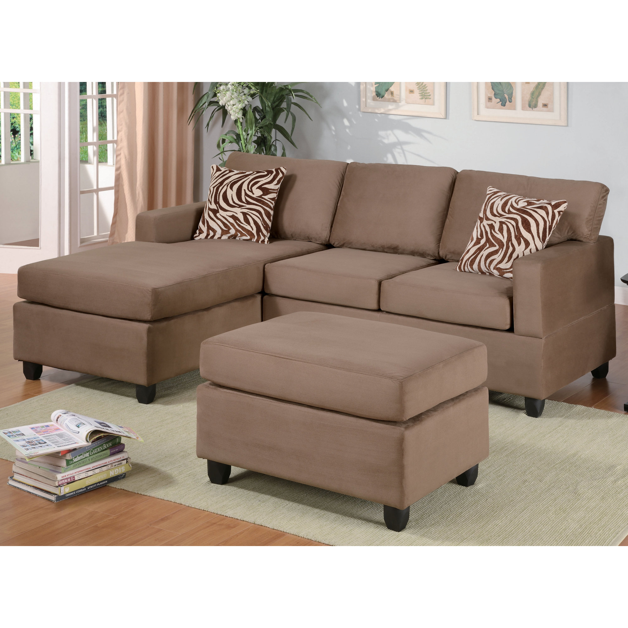 Andover Mills Corporate Reversible Chaise Sectional & Reviews Andover Mills Corporate Reversible Chaise Sectional & Reviews