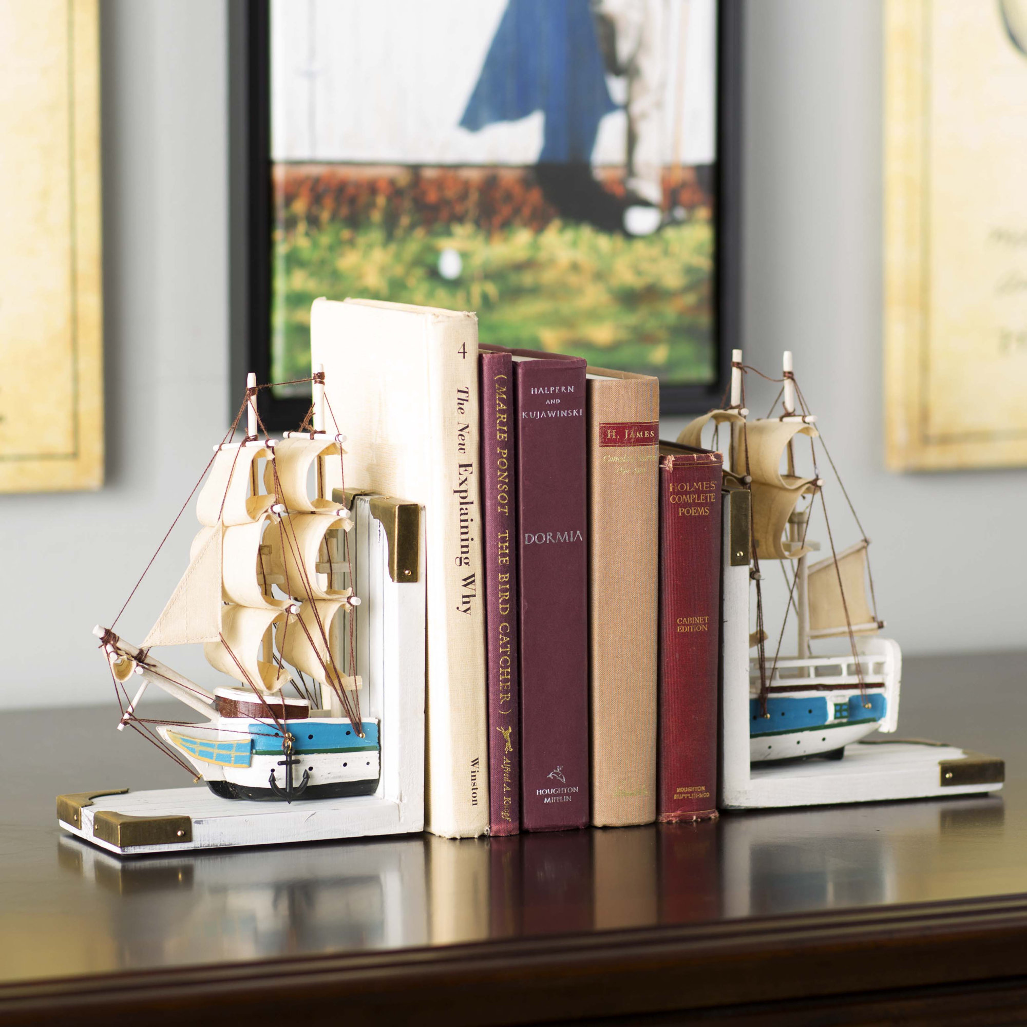 Three Posts Nautical Bookend & Reviews Wayfair