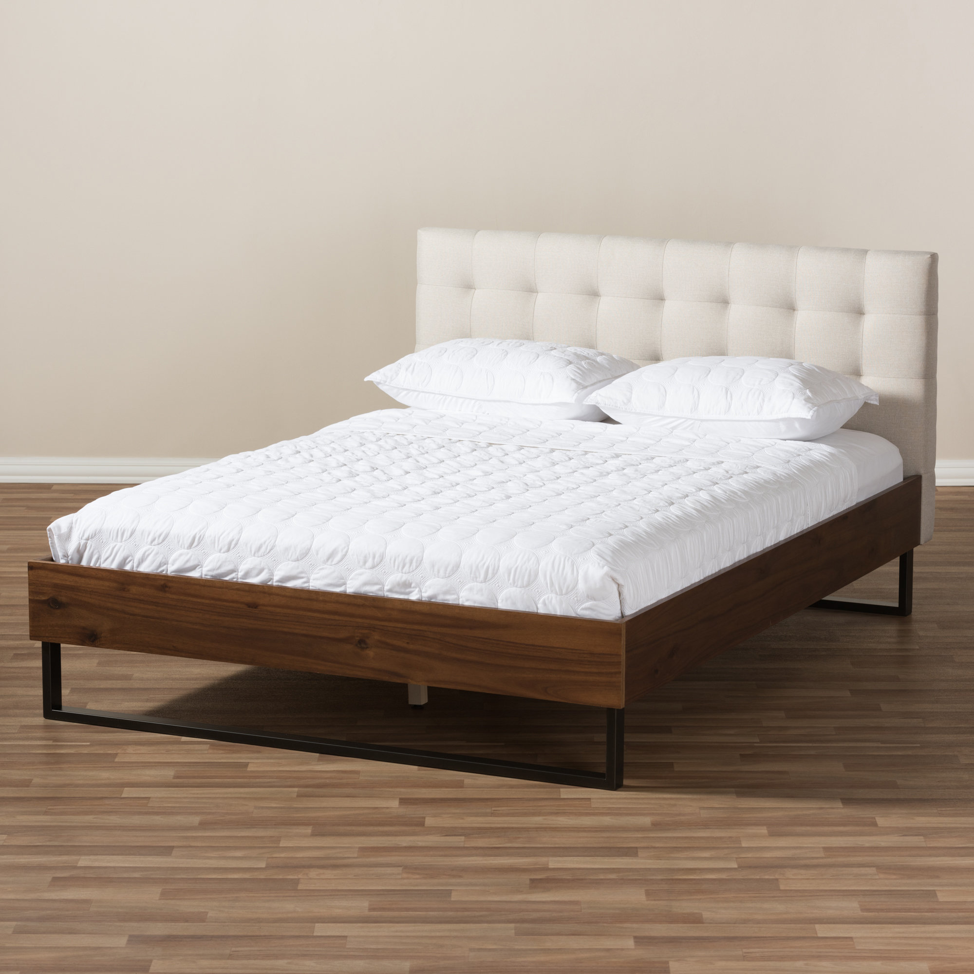 Wholesale Interiors Baxton Studio Alberto Upholstered Platform Bed - Baxton Studio Alberto Upholstered Platform Bed wholesale interiors baxton studio alberto upholstered platform bed - baxton studio alberto upholstered platform bed