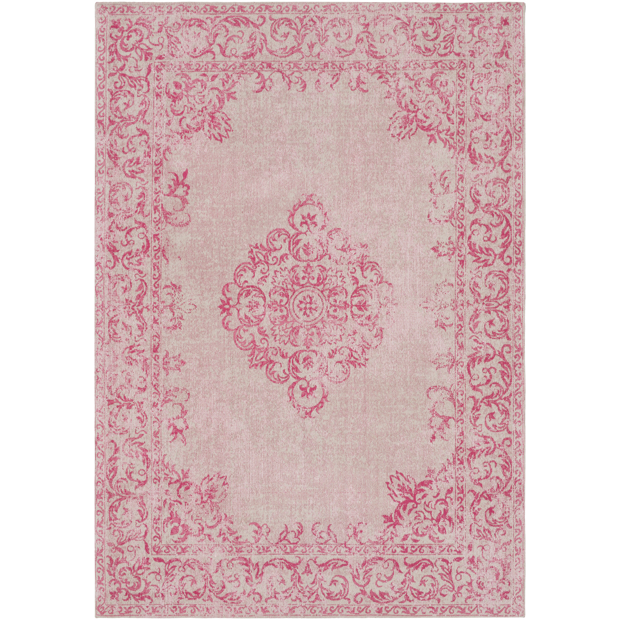 Fairford HandWoven Bright Pink/Blush Area Rug & Reviews Joss & Main