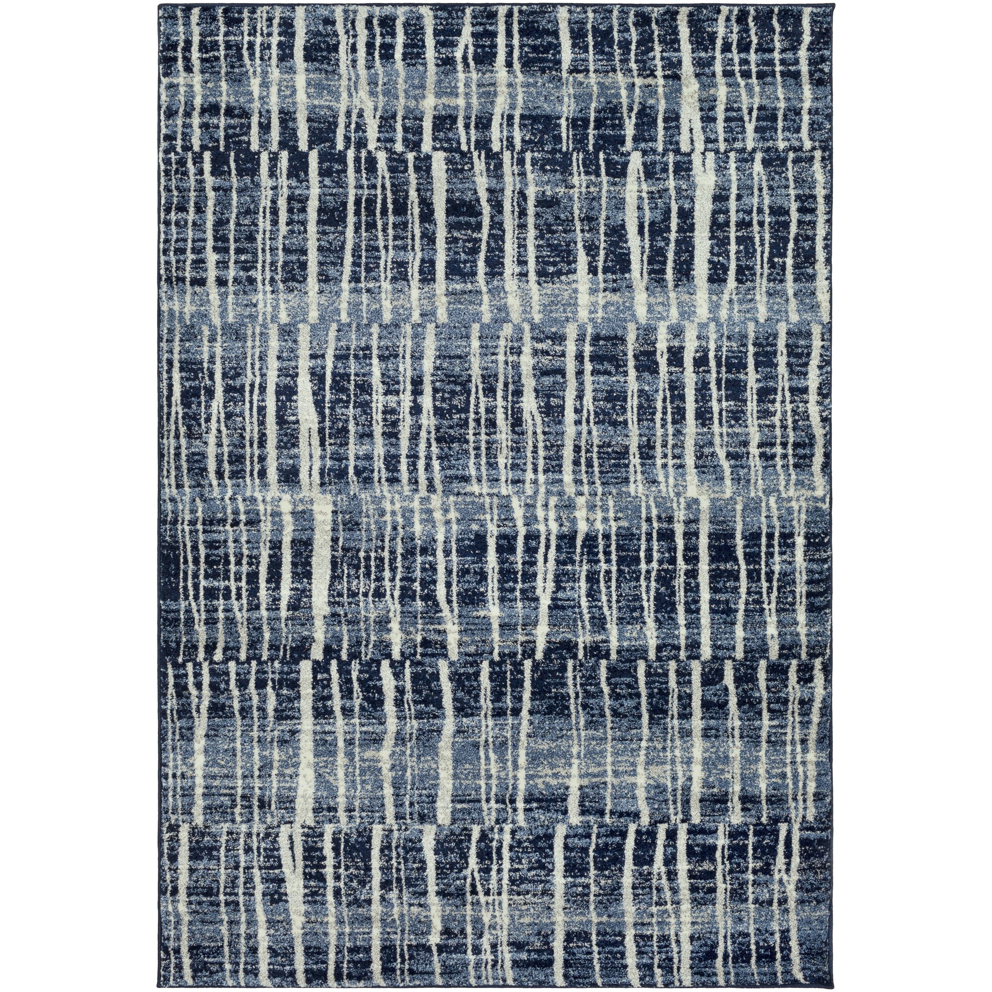 Roland Dark Bluebright Blue Area Rug Amazon Surya Ban