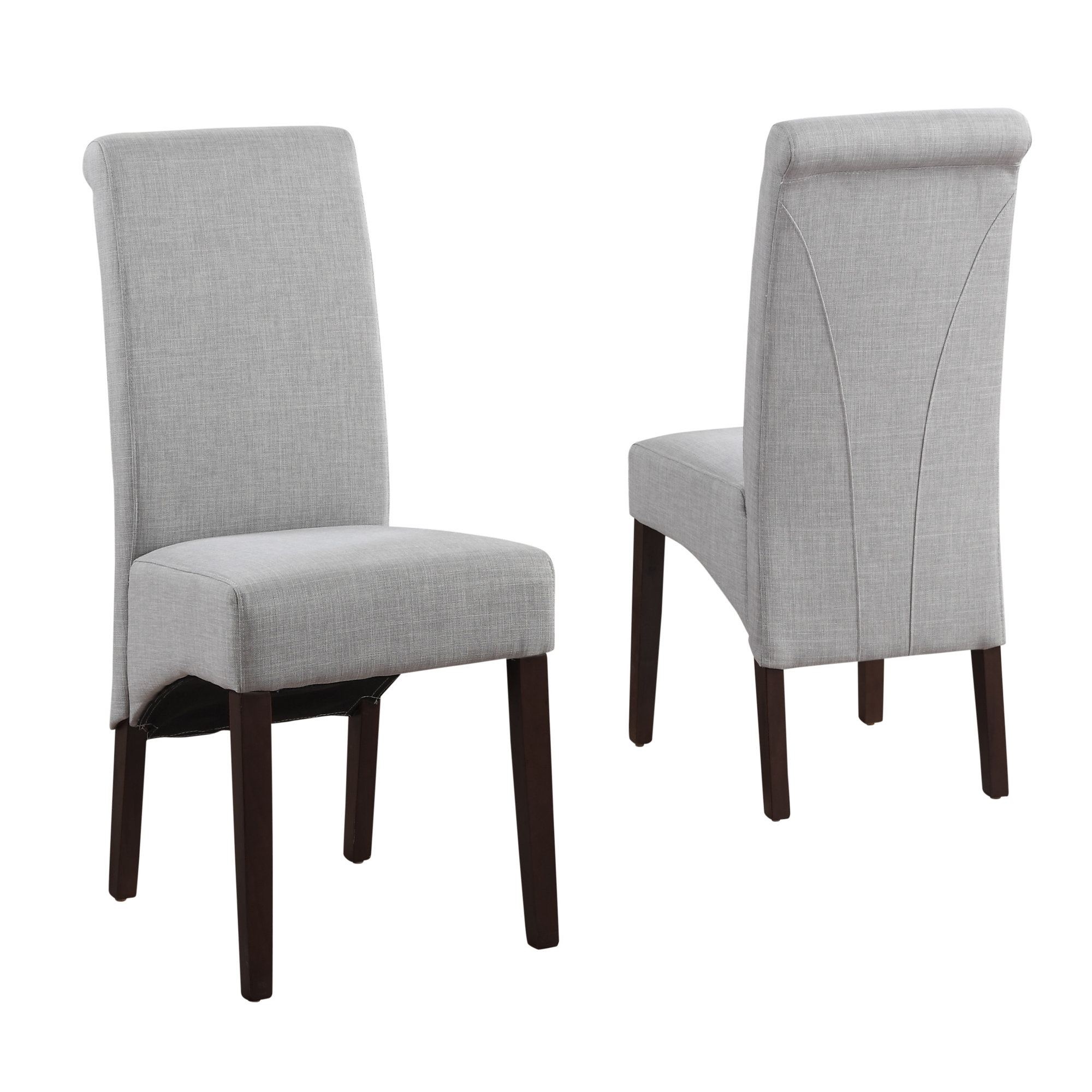 Simpli Home Avalon Fabric Parsons Chair Reviews Wayfair Avalon Fabric Parsons Chair