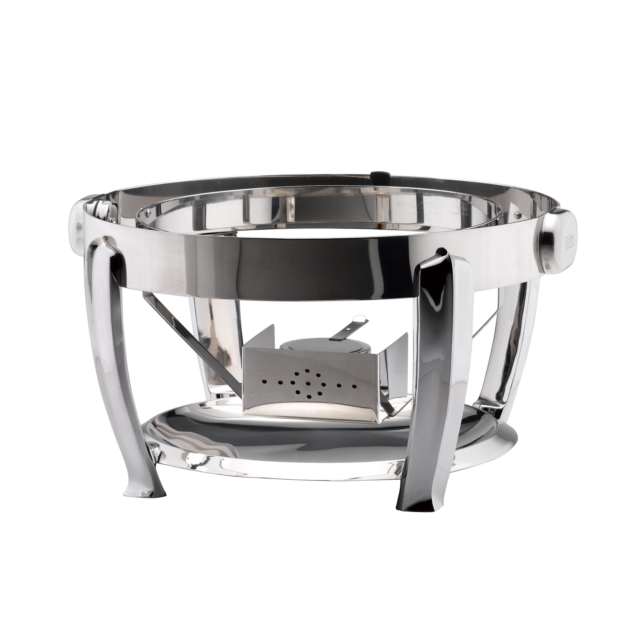 SMART Buffet Ware Round Stainless Steel Chafing Dish Windguard | Wayfair