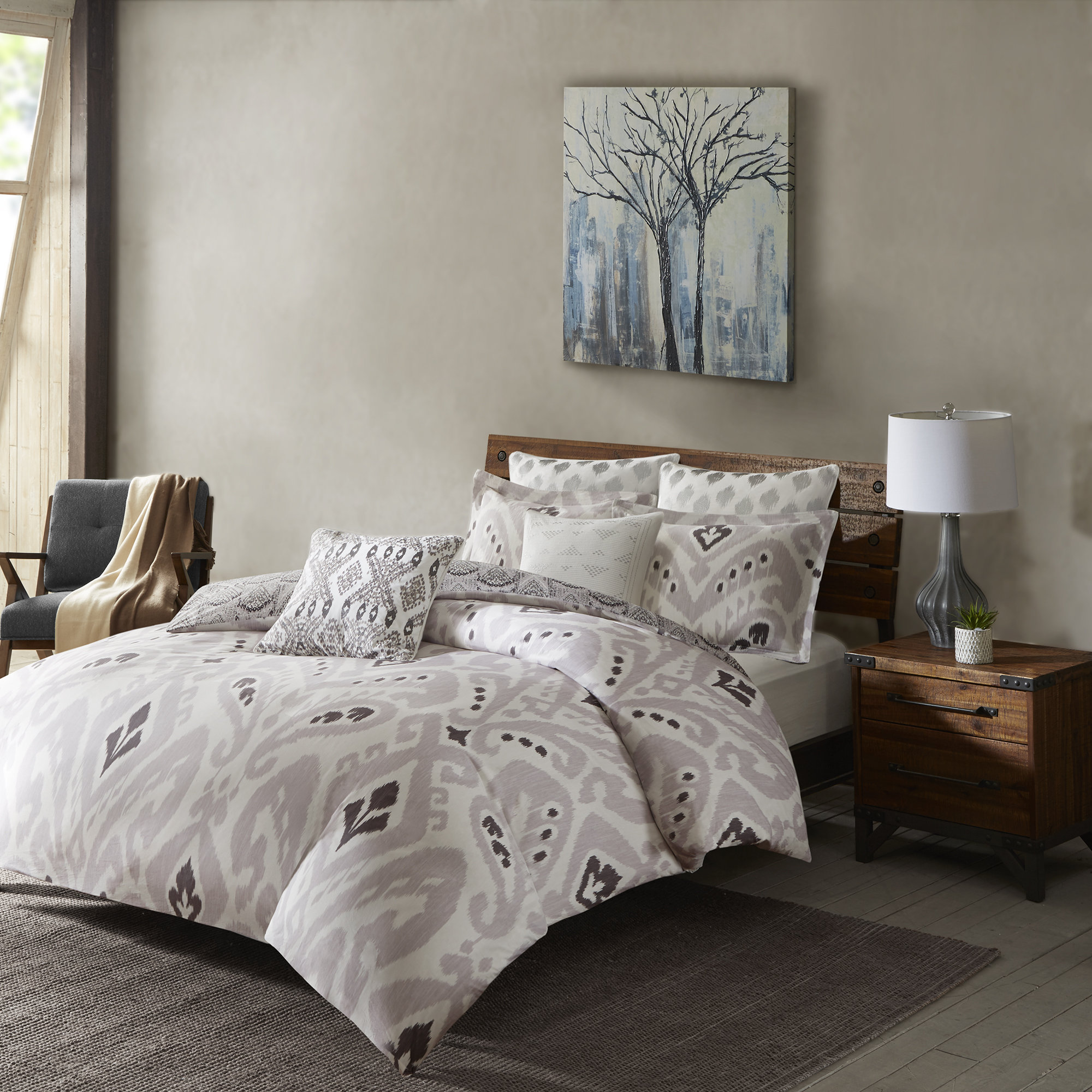 Ink Ivy Sasha 3 Piece Duvet Cover Mini Set Reviews Wayfair Sasha 3 Piece Duvet Cover Mini Set