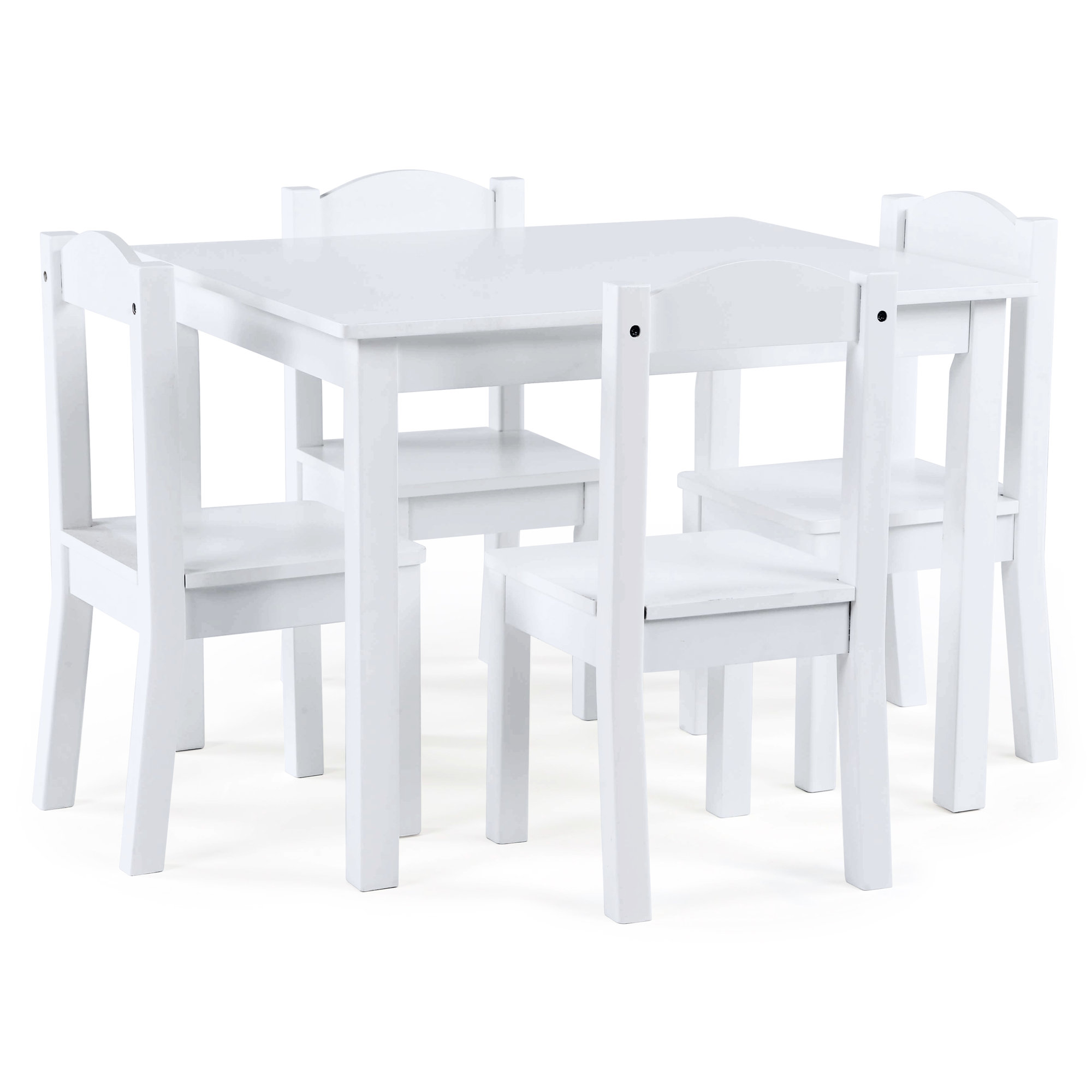 Tot Tutors Samira Kids' 5 Piece Rectangular Table and Chair Set & Reviews Wayfair