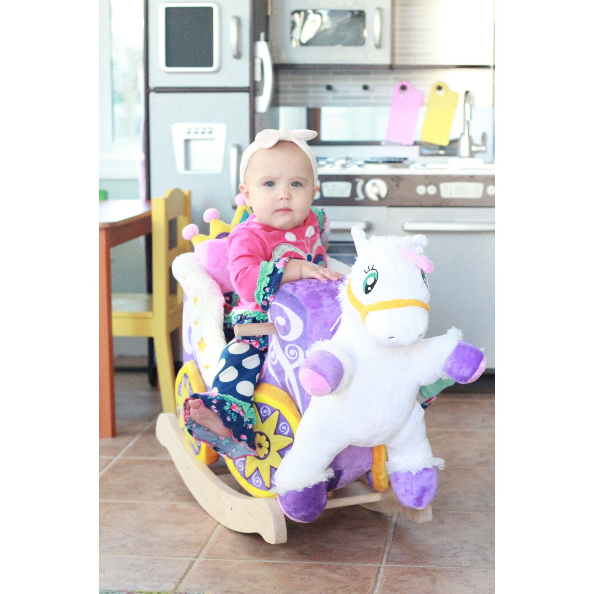 Rockabye Princess Carriage Rocker & Reviews | Wayfair