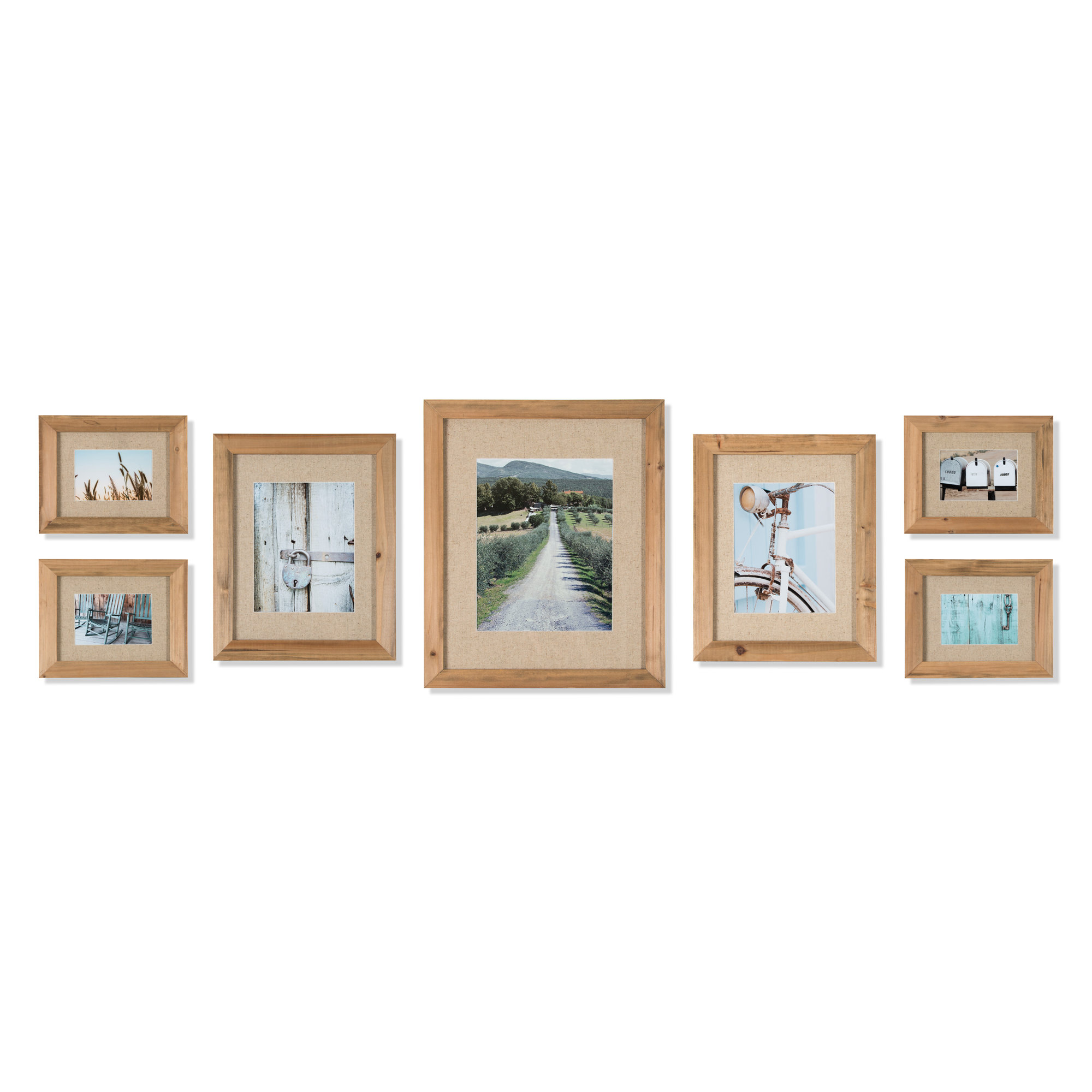 7 Piece Gallery Picture Frame Set Joss & Main