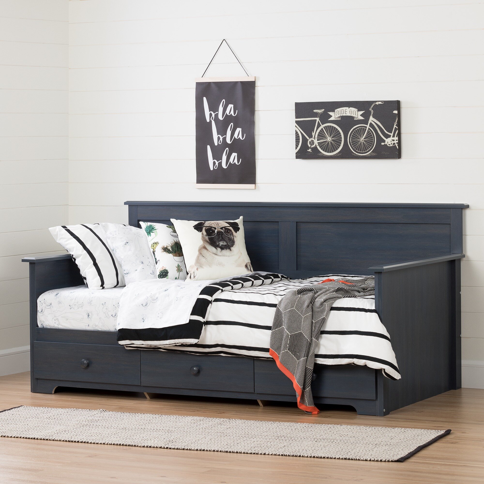 South Shore Summer Breeze Twin Daybed with Storage & Reviews Wayfair.ca