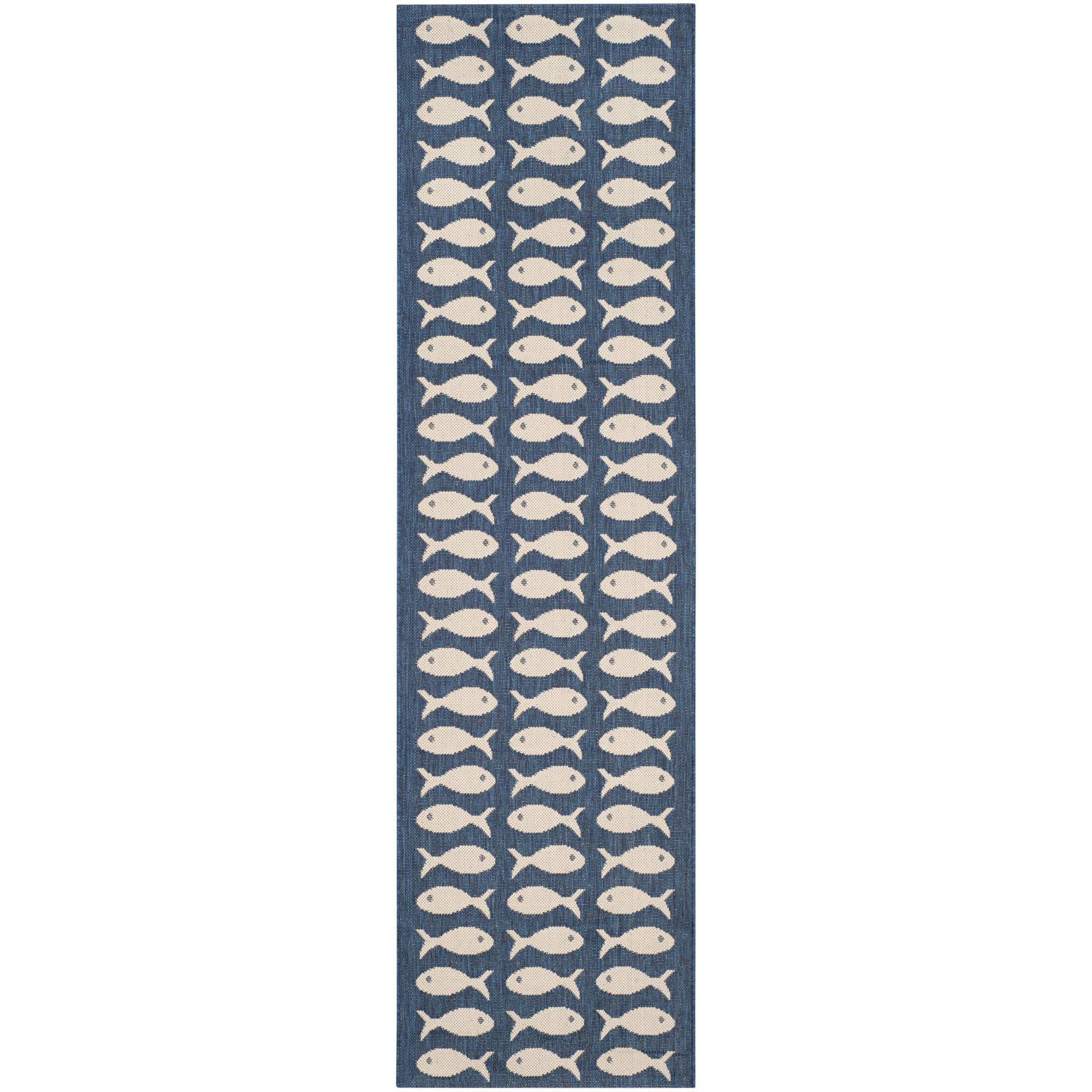 Lake Park Navy/Beige Indoor/Outdoor Area Rug & Reviews Birch Lane