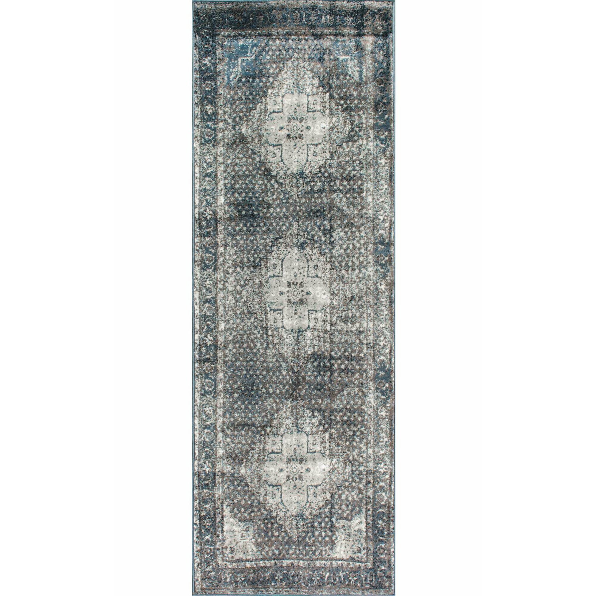 Pascoe Blue Grey & Silver Area Rug & Reviews