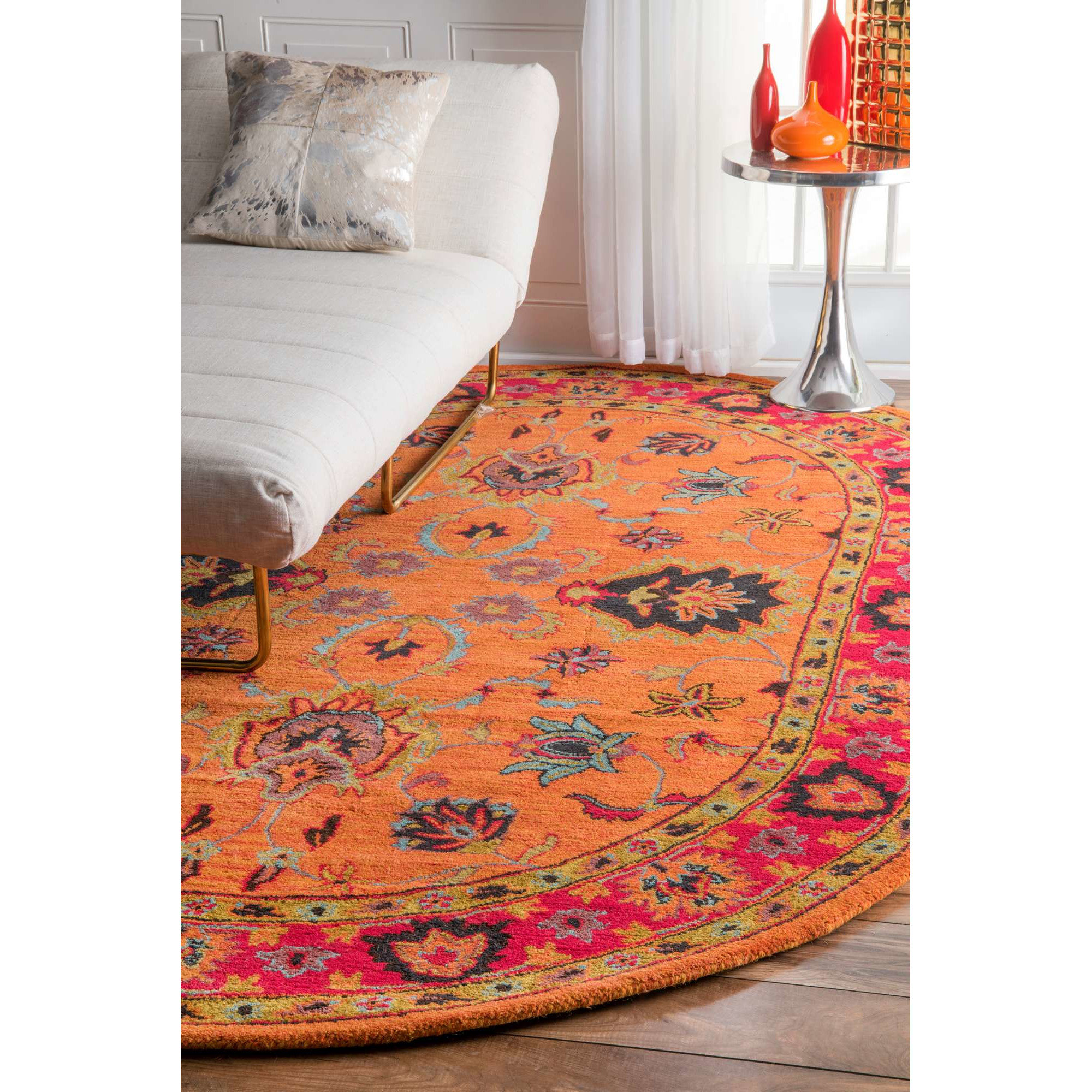 Joshua Orange Area Rug & Reviews Joss & Main