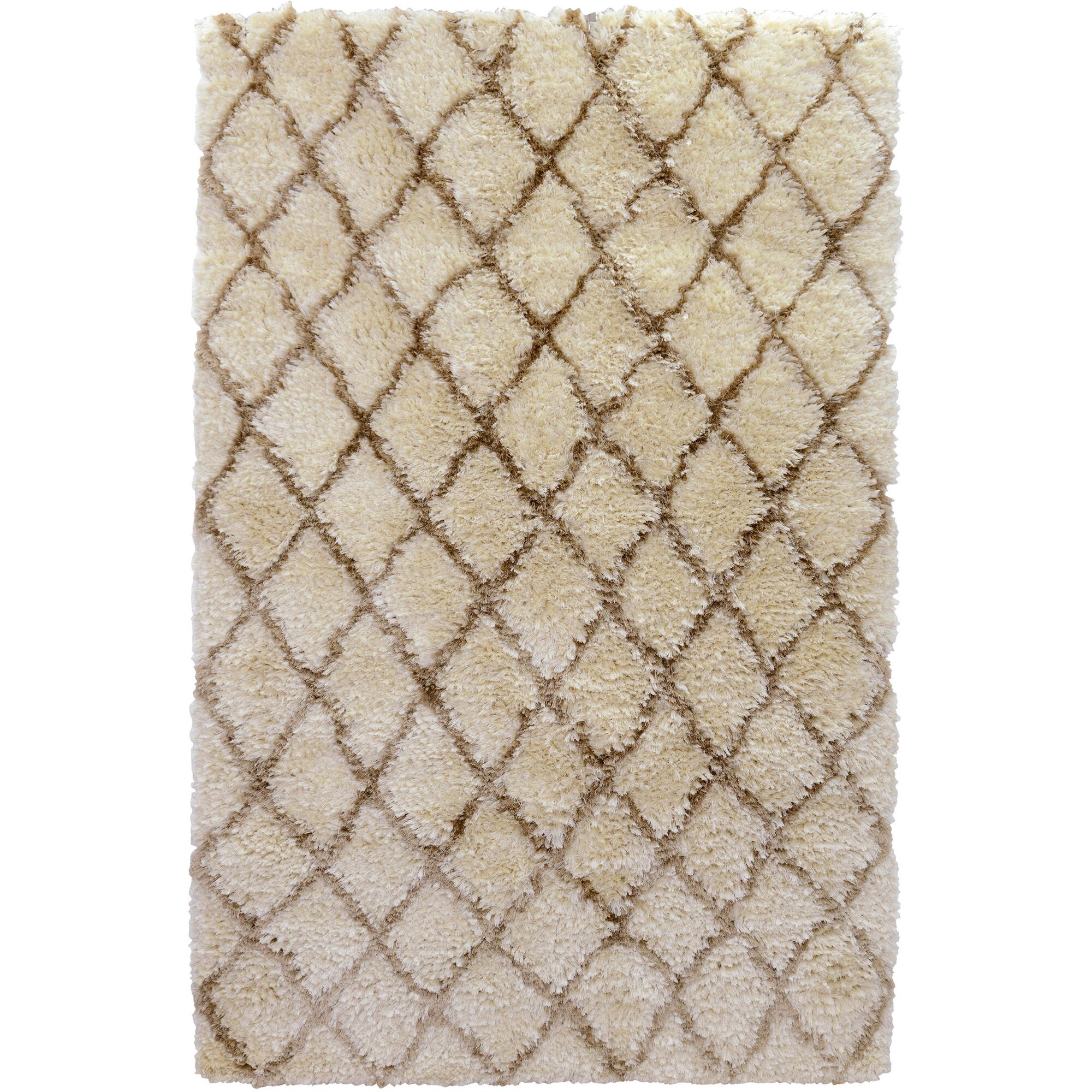 Charles Brown Beige Area Rug