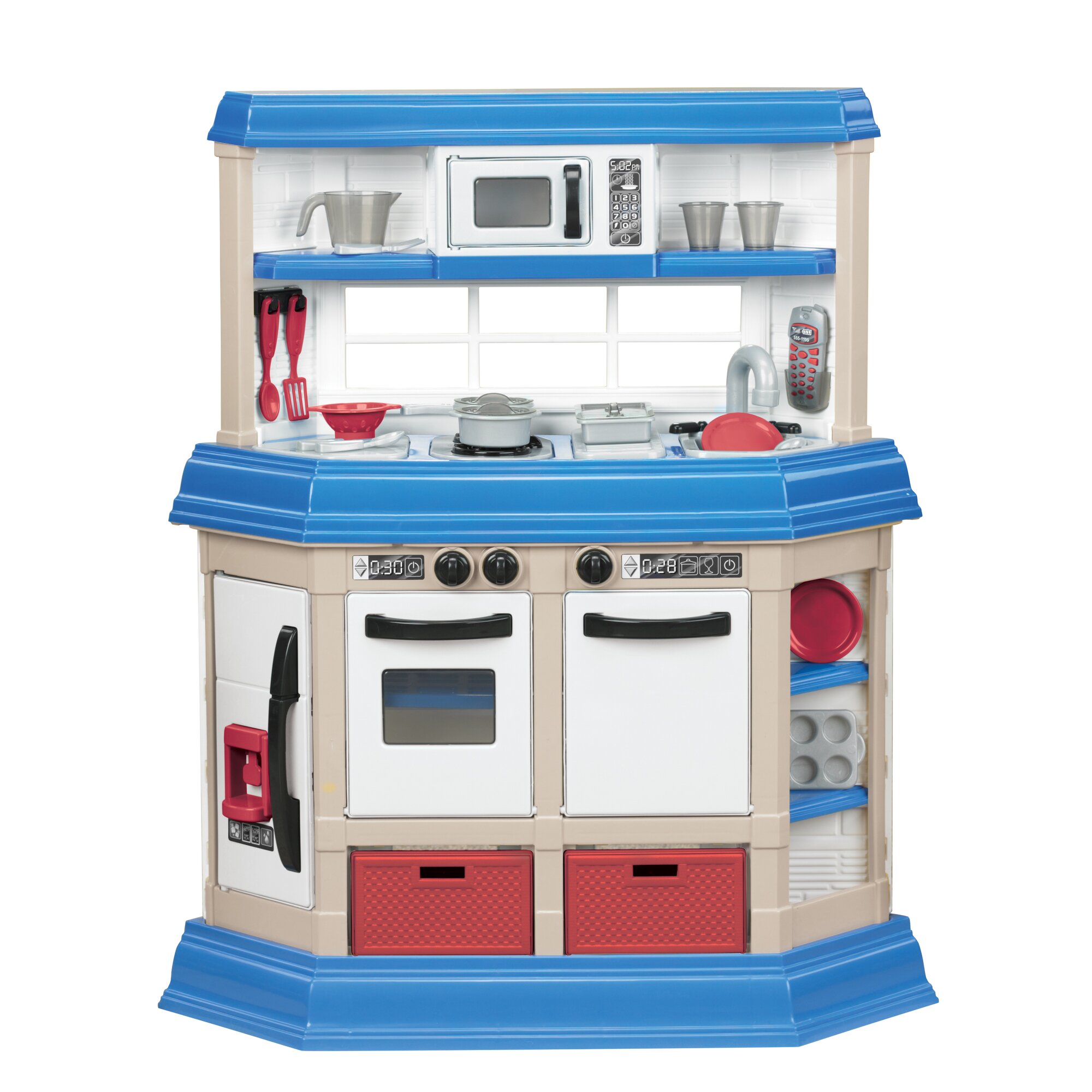 American Plastic Toys 22 Piece Kitchen Set & Reviews | Wayfair