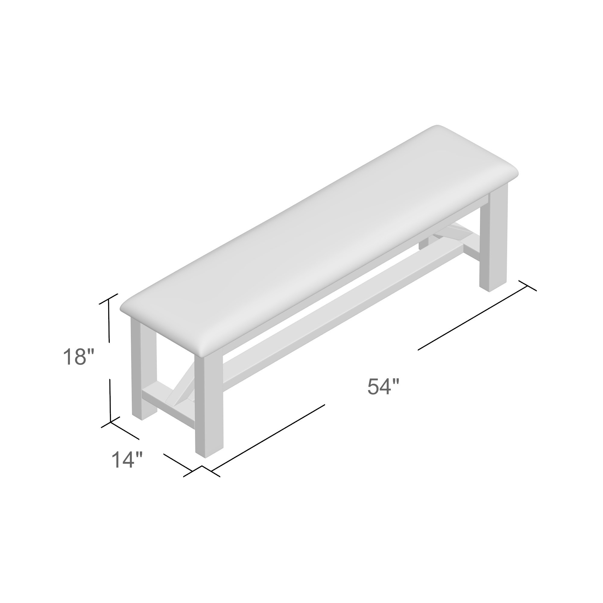 Three Posts Apple Valley Upholstered Dining Bench & Reviews Wayfair