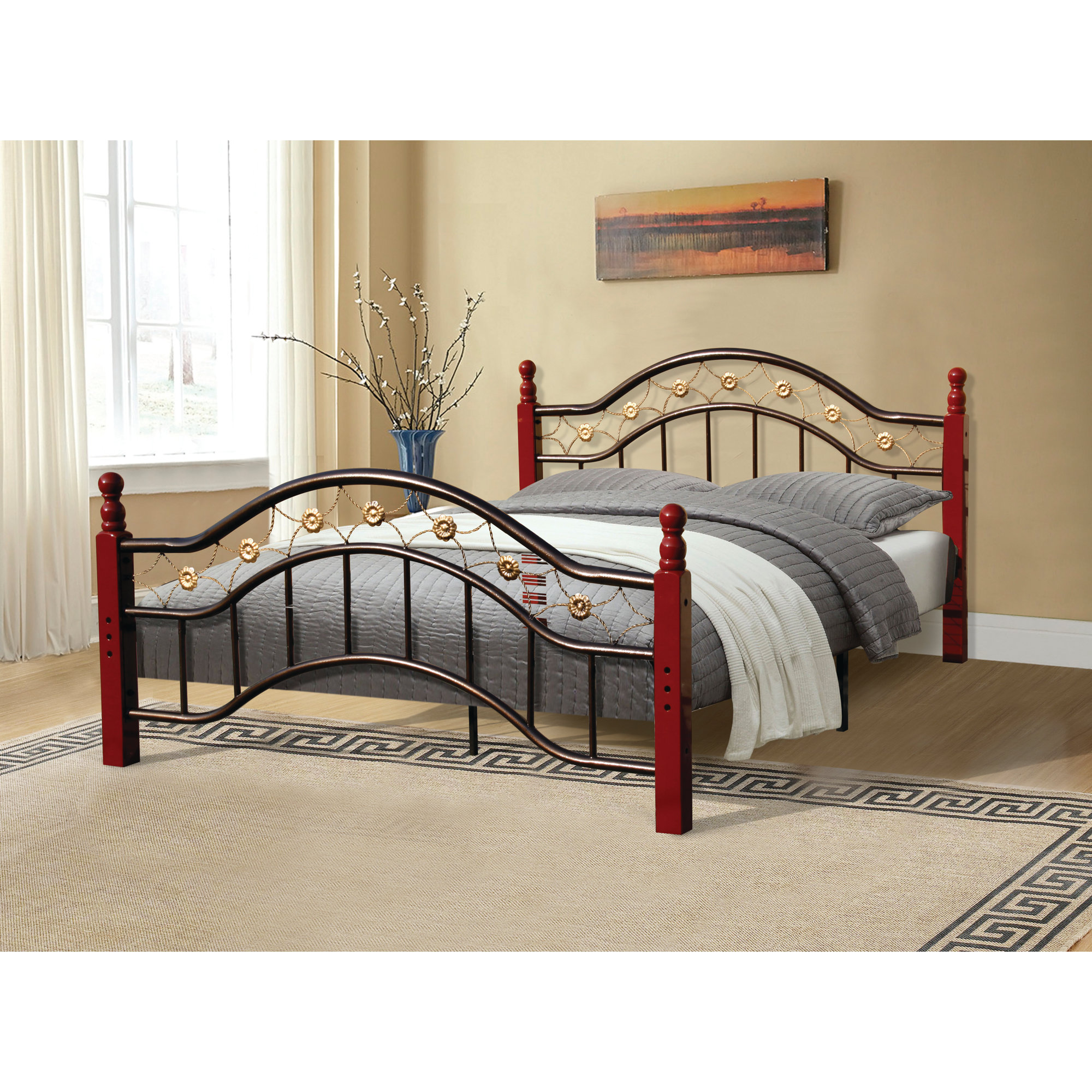 Hazelwood Home Platform Bed & Reviews Wayfair