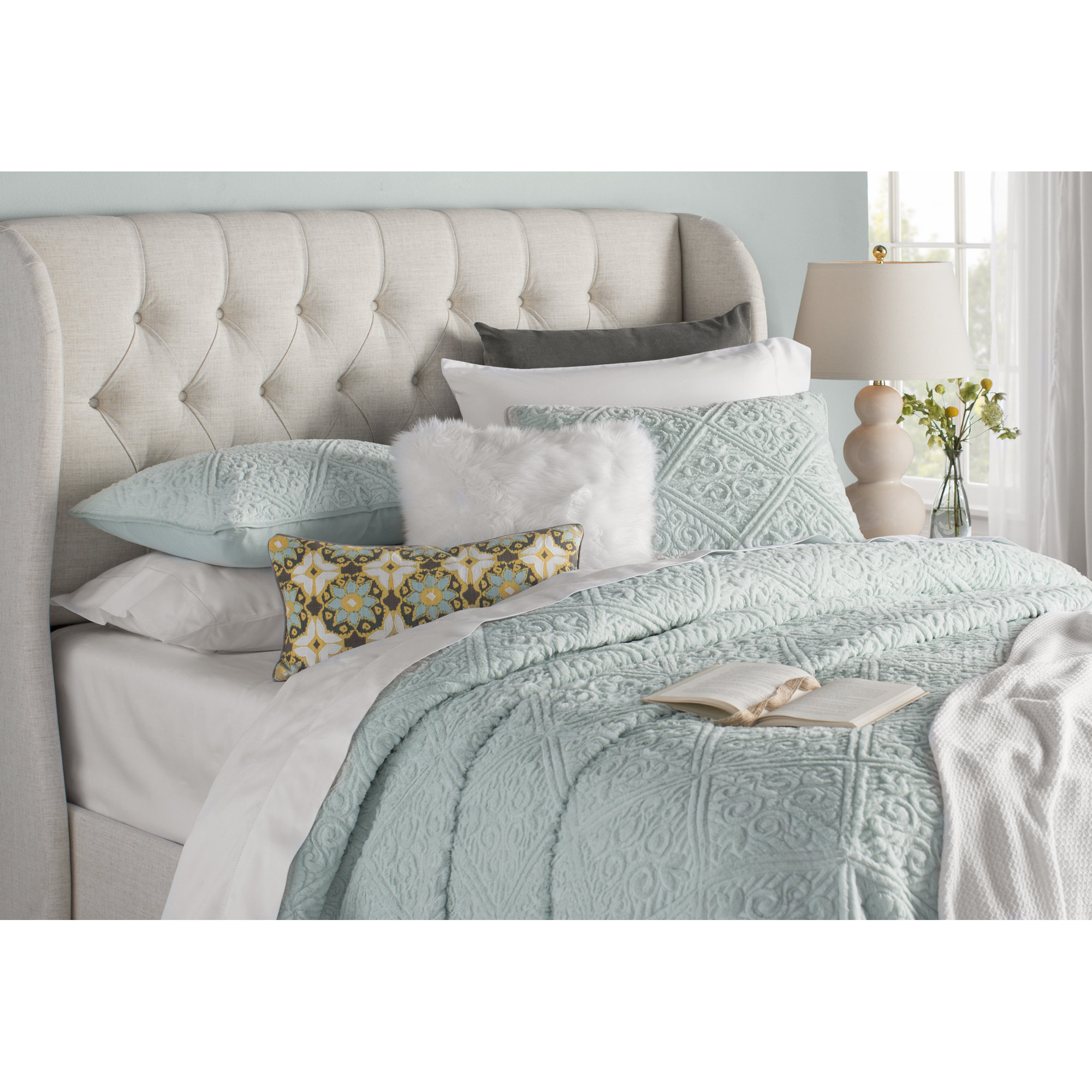 House of Hampton Faux Fur Throw Pillow & Reviews Wayfair