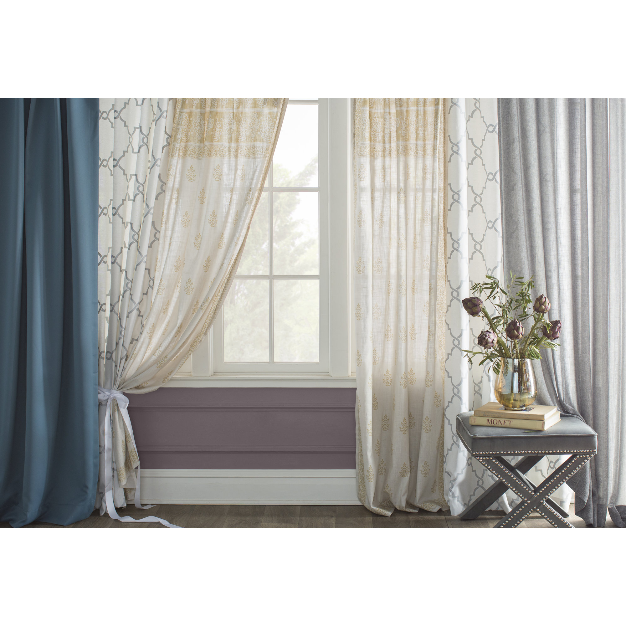 Winnie Single Curtain Panel & Reviews Joss & Main