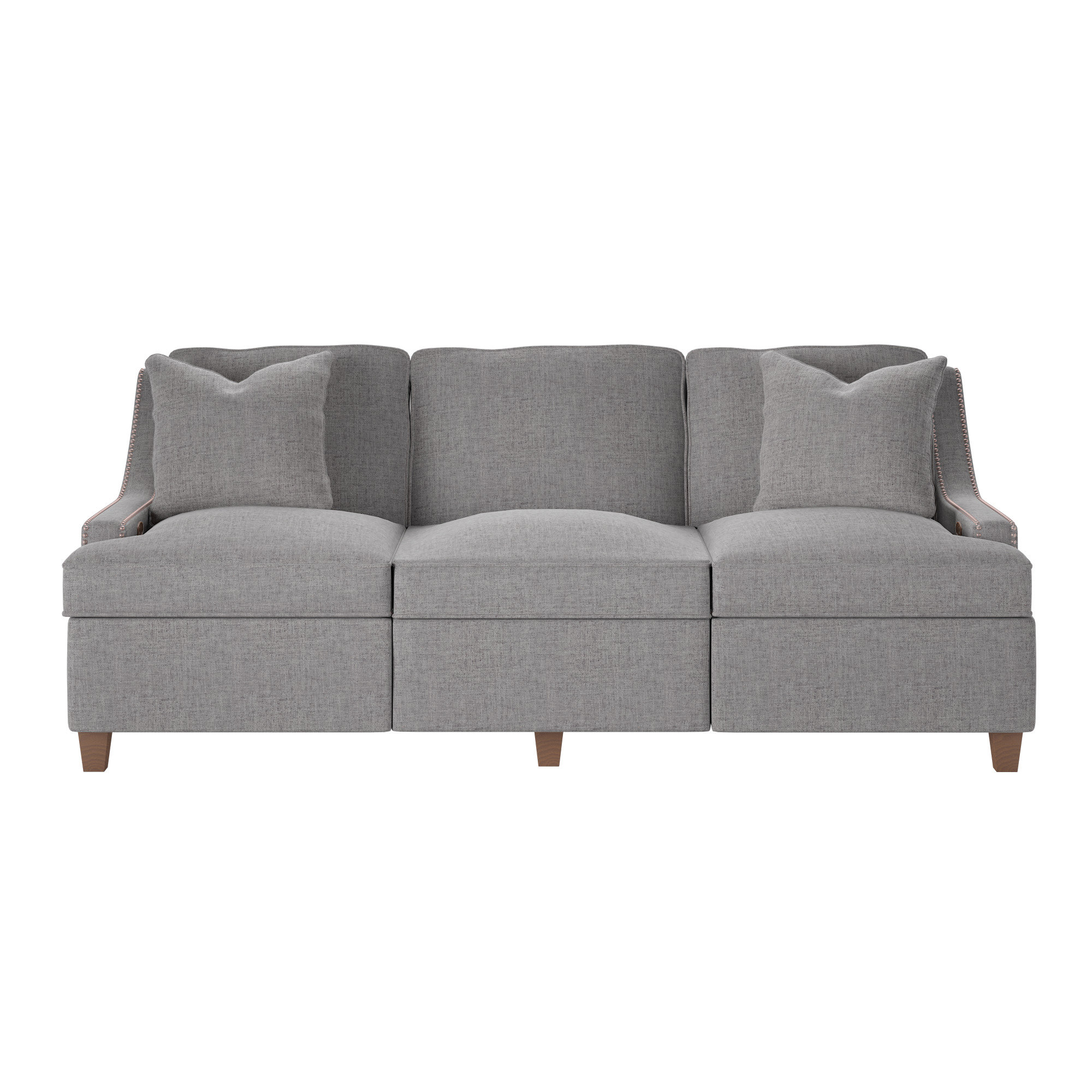 Wayfair Custom Upholstery™ Tricia Power Hybrid Reclining Sofa & Reviews