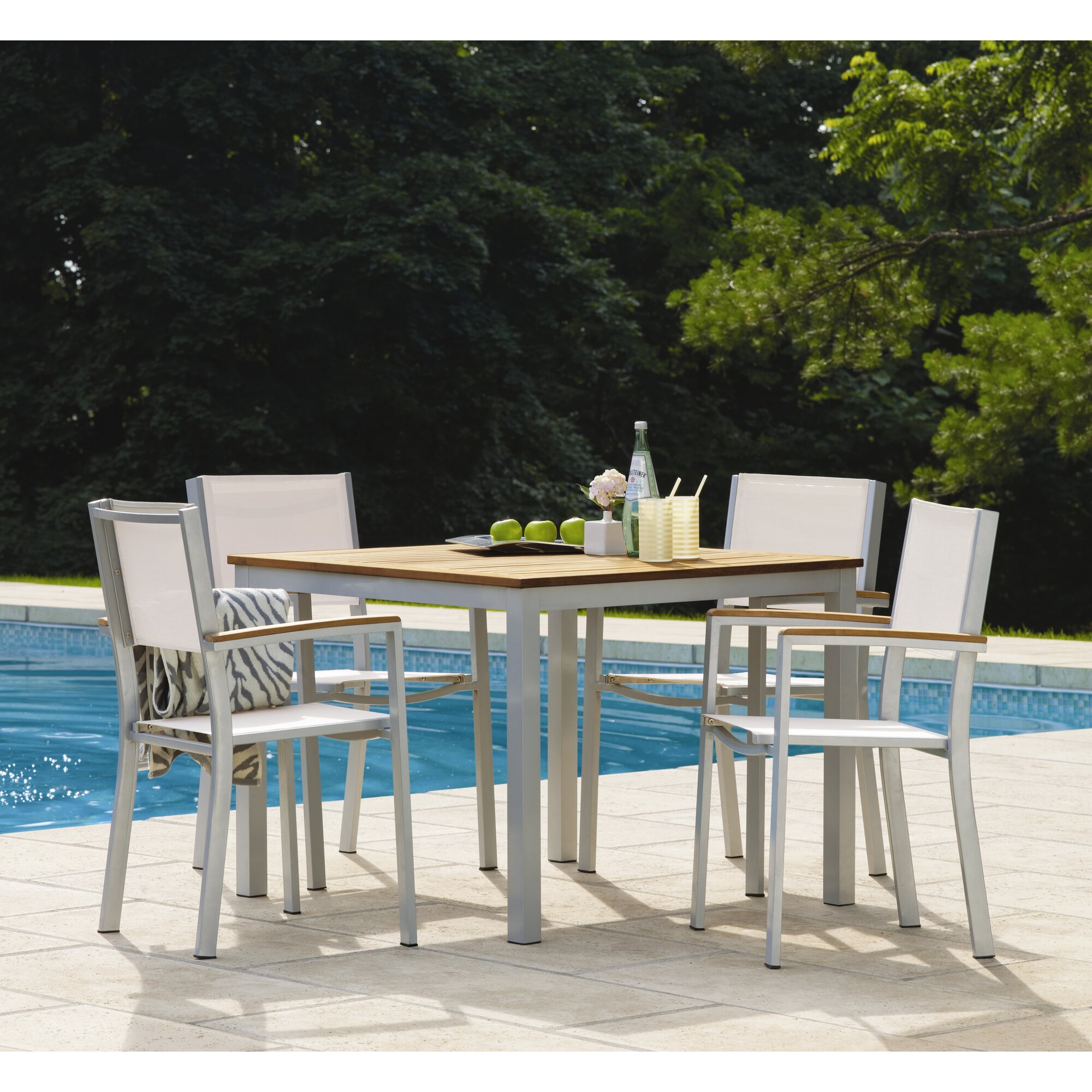 Oxford Garden Travira Dining Table & Reviews | Wayfair