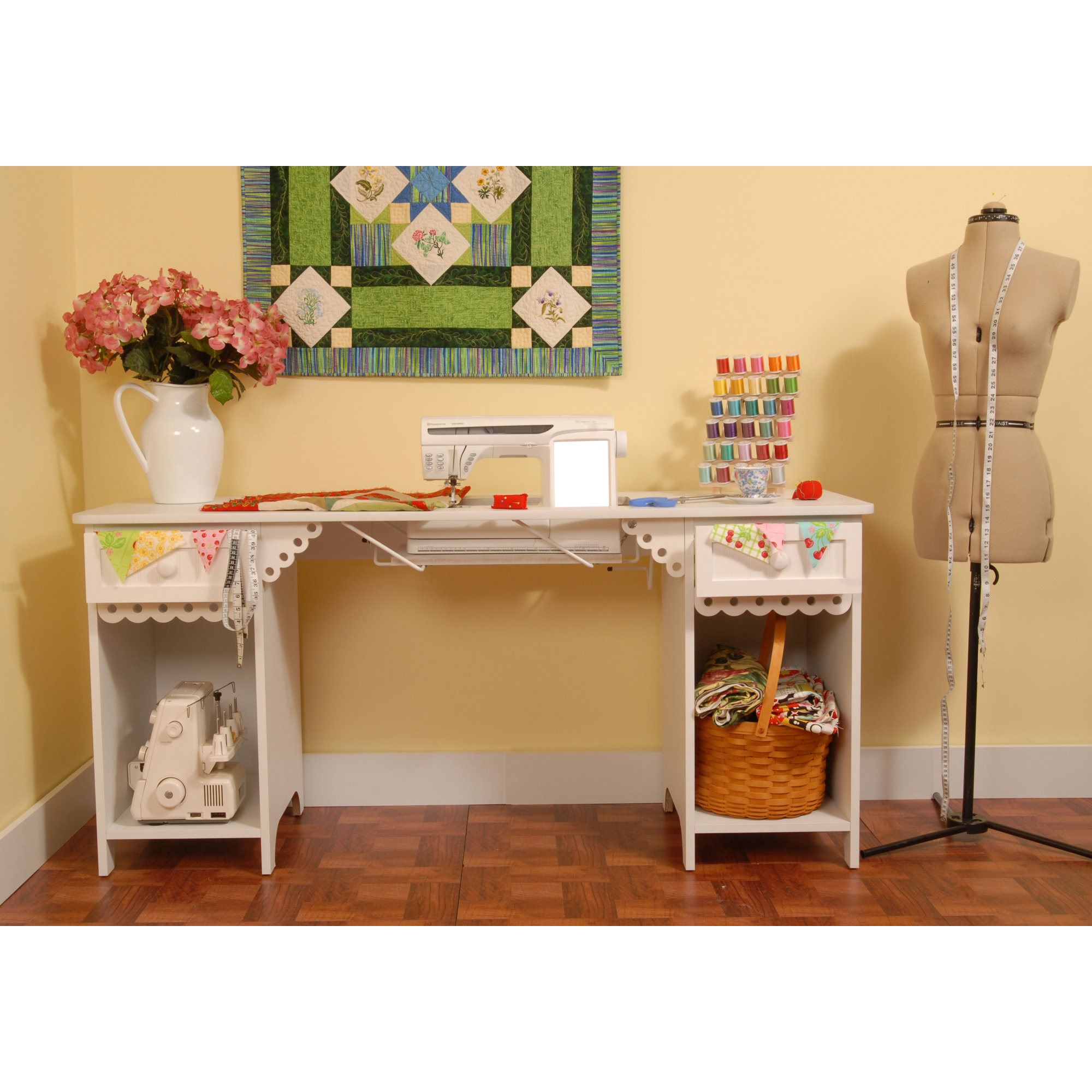 Arrow Sewing Olivia Sewing Table & Reviews Wayfair